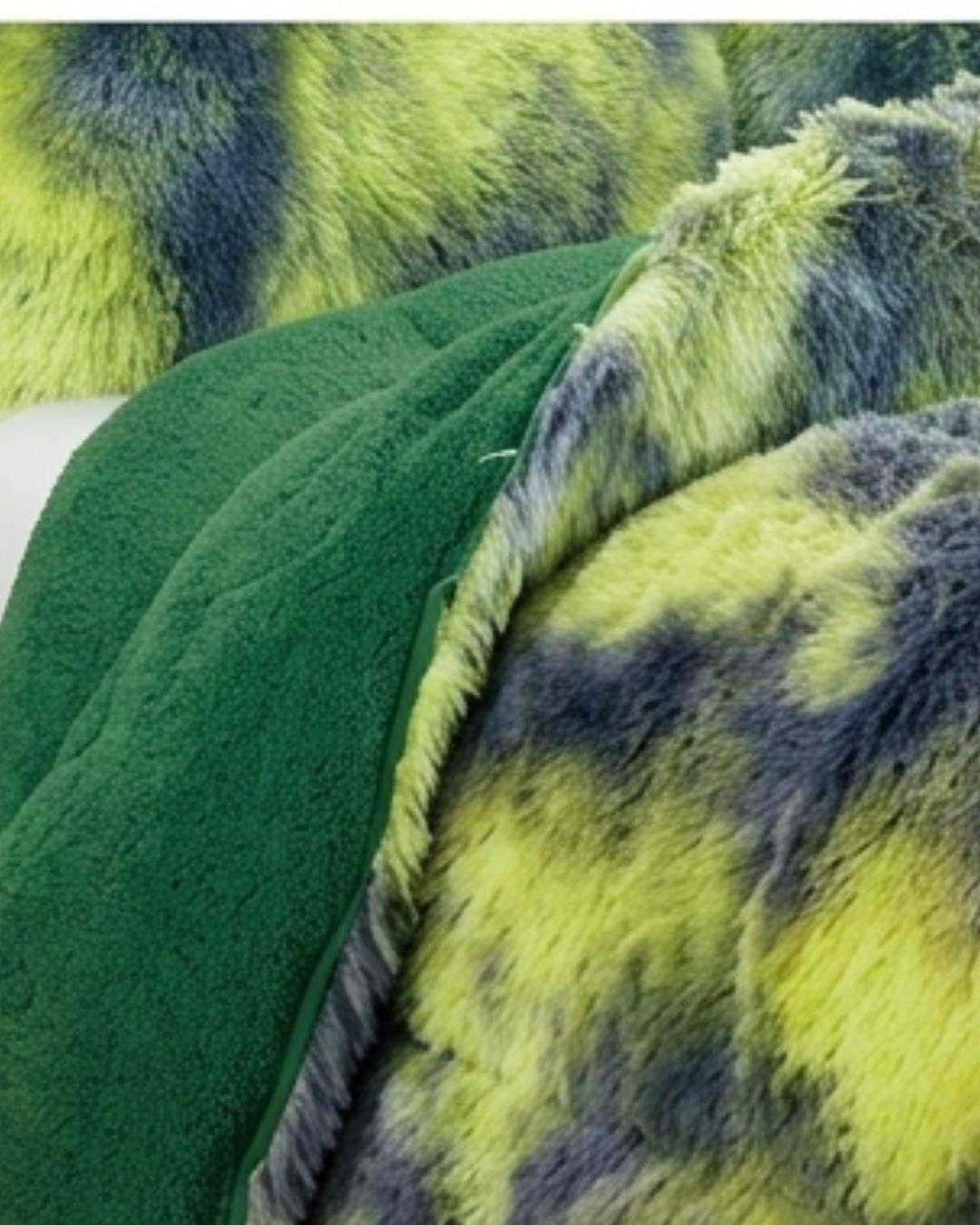 Cobertor Invierno estetico 2 Plazas -  Verde Peludo & Chiporro RS-2