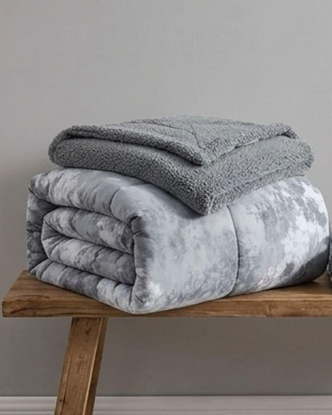 Cobertor de Invierno Premium - Plush con Diseño 2 Plazas FYA-4