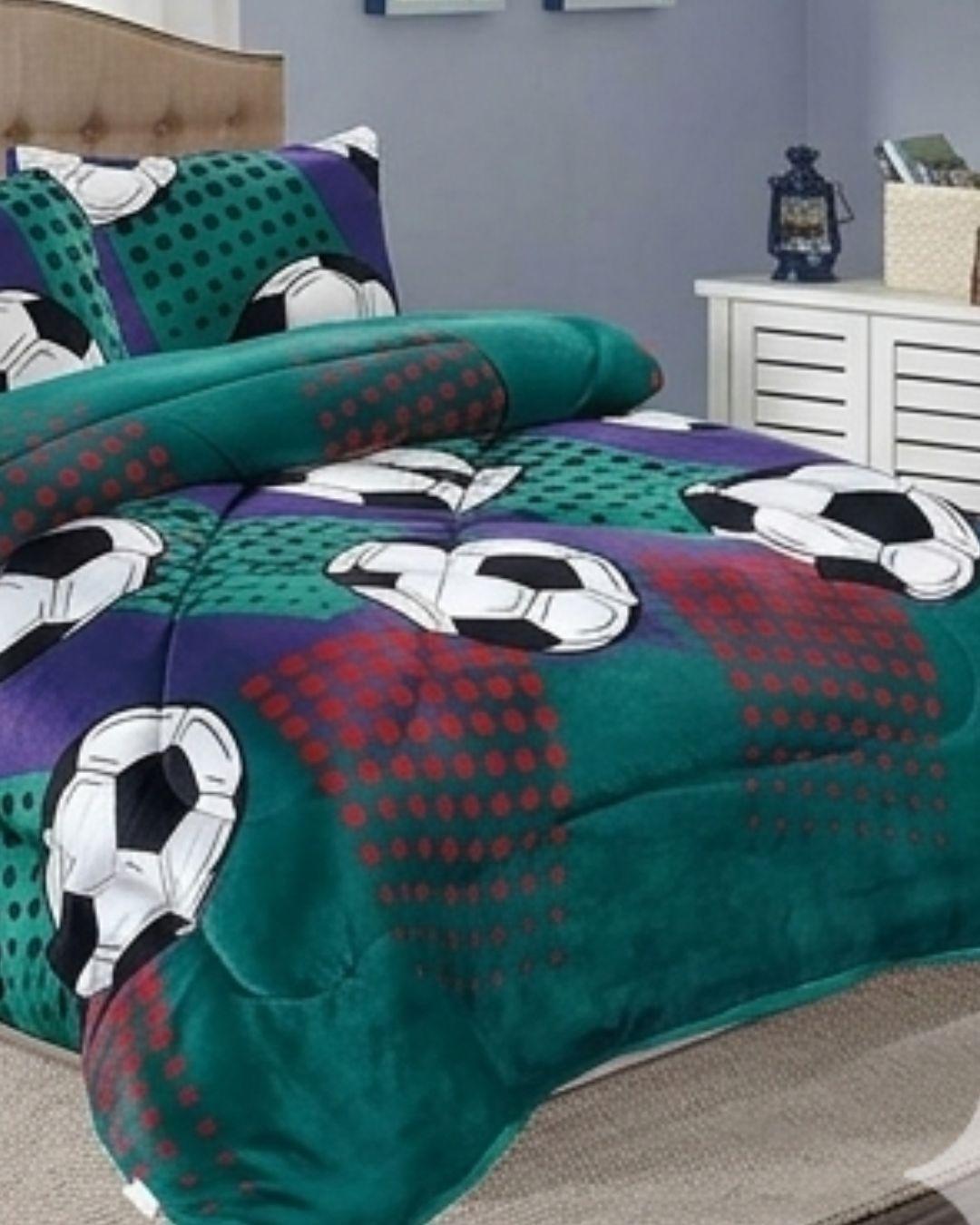 Cobertor De Invierno Diseño Deportivo Balon Futbol TF-3