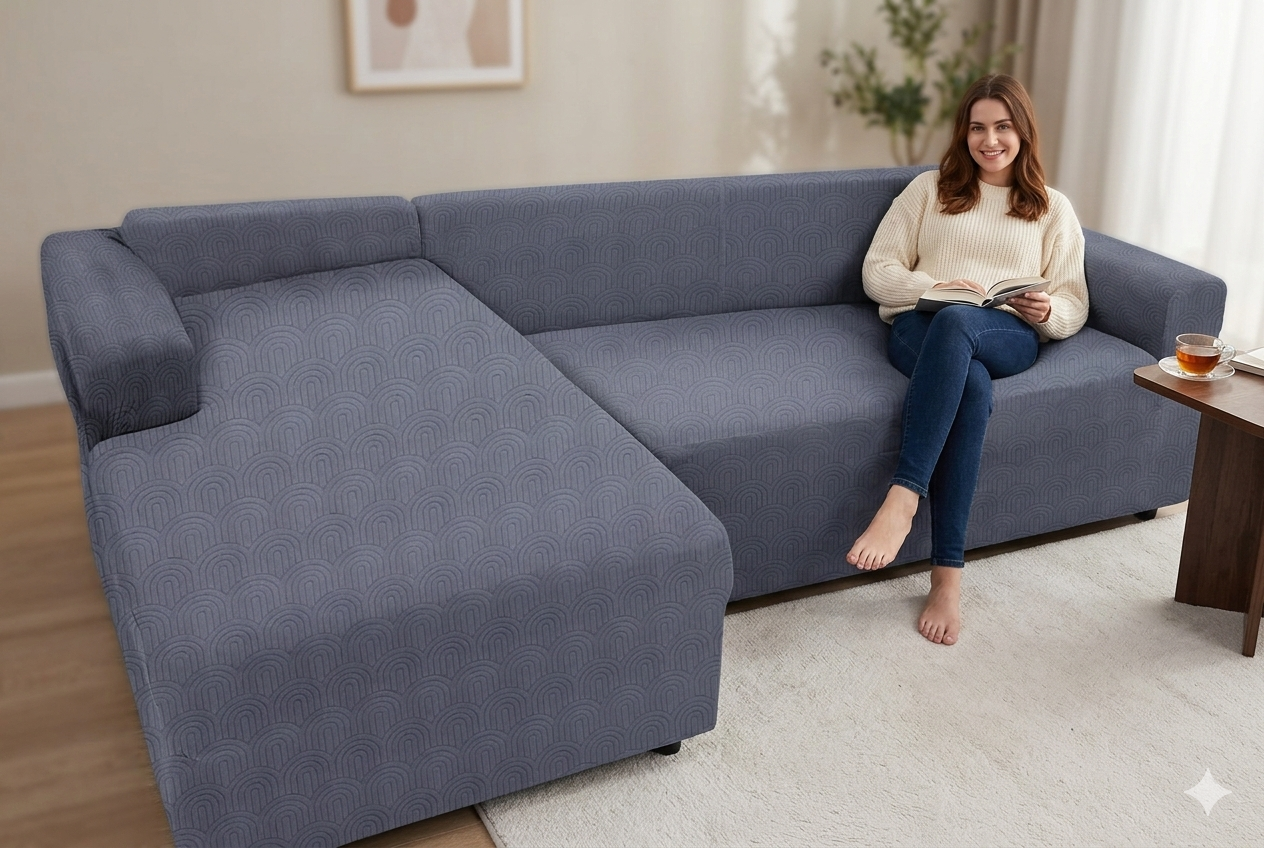 Funda Premium para Sillón en "L" Relieve en Arco MP-2