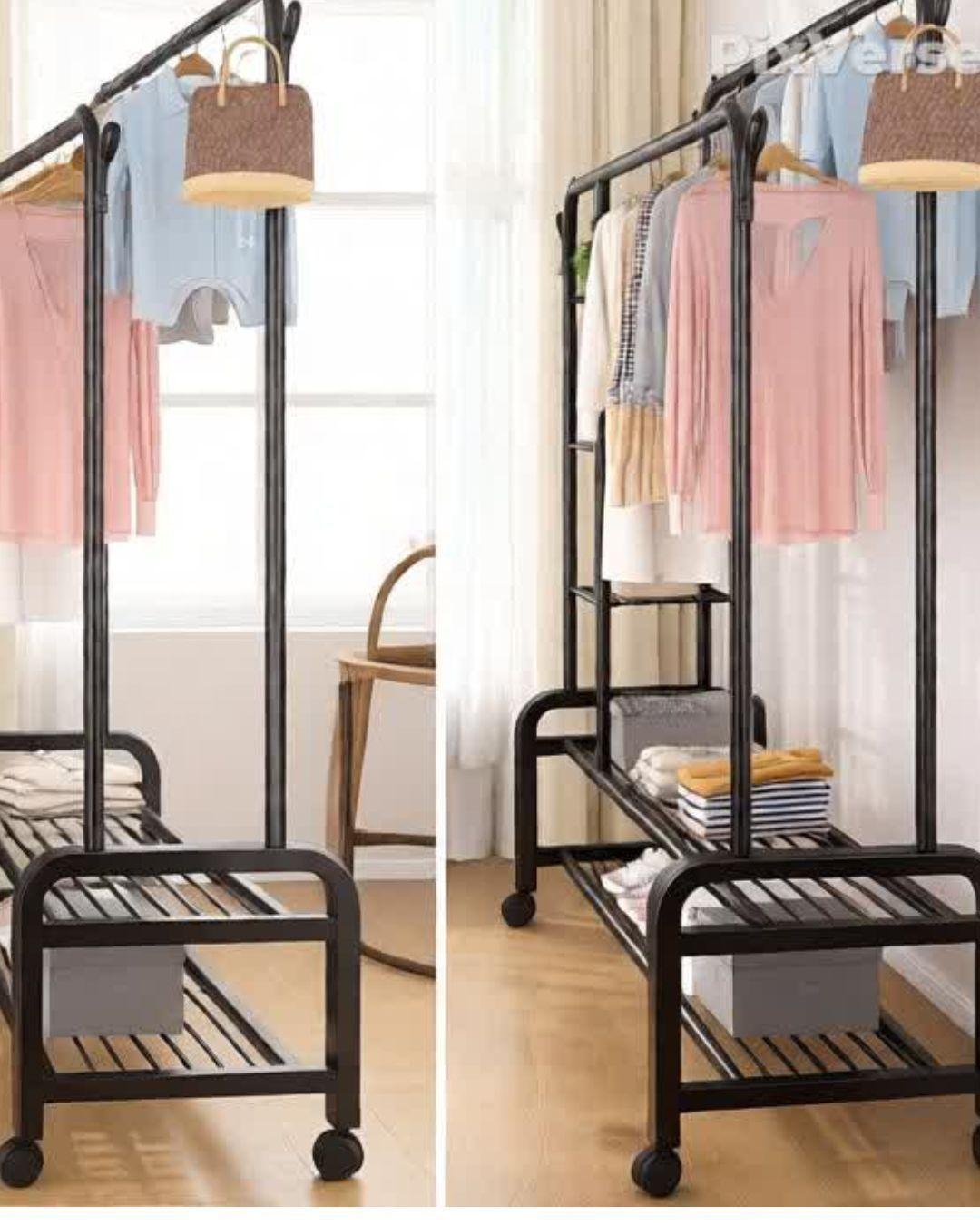 Perchero Doble Profesional Cromado-WM-2