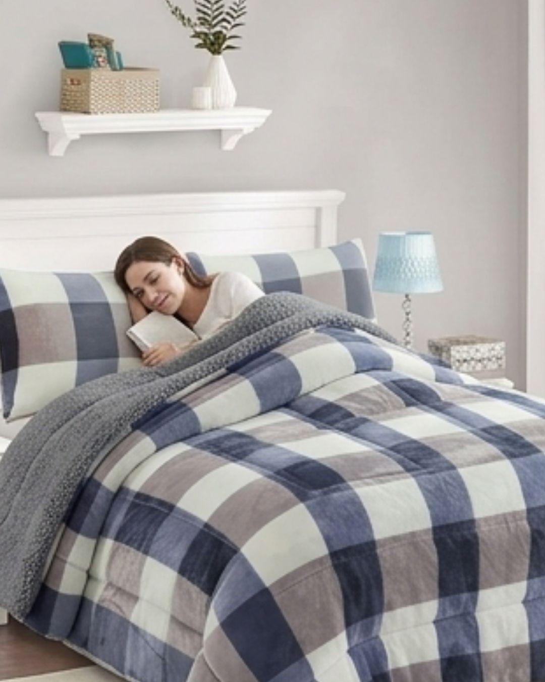 Cobertor de Invierno Premium - Plush con Diseño King FYA-2