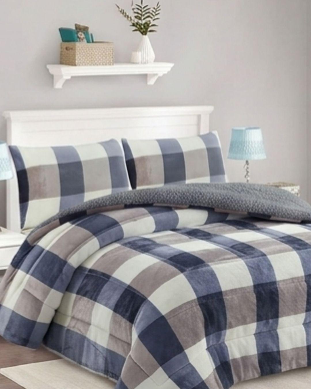 Cobertor de Invierno Premium - Plush con Diseño King FYA-3