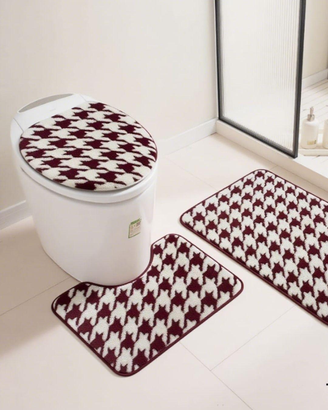 Set De Baños 3 Piezas Premiun Patrones TF-1