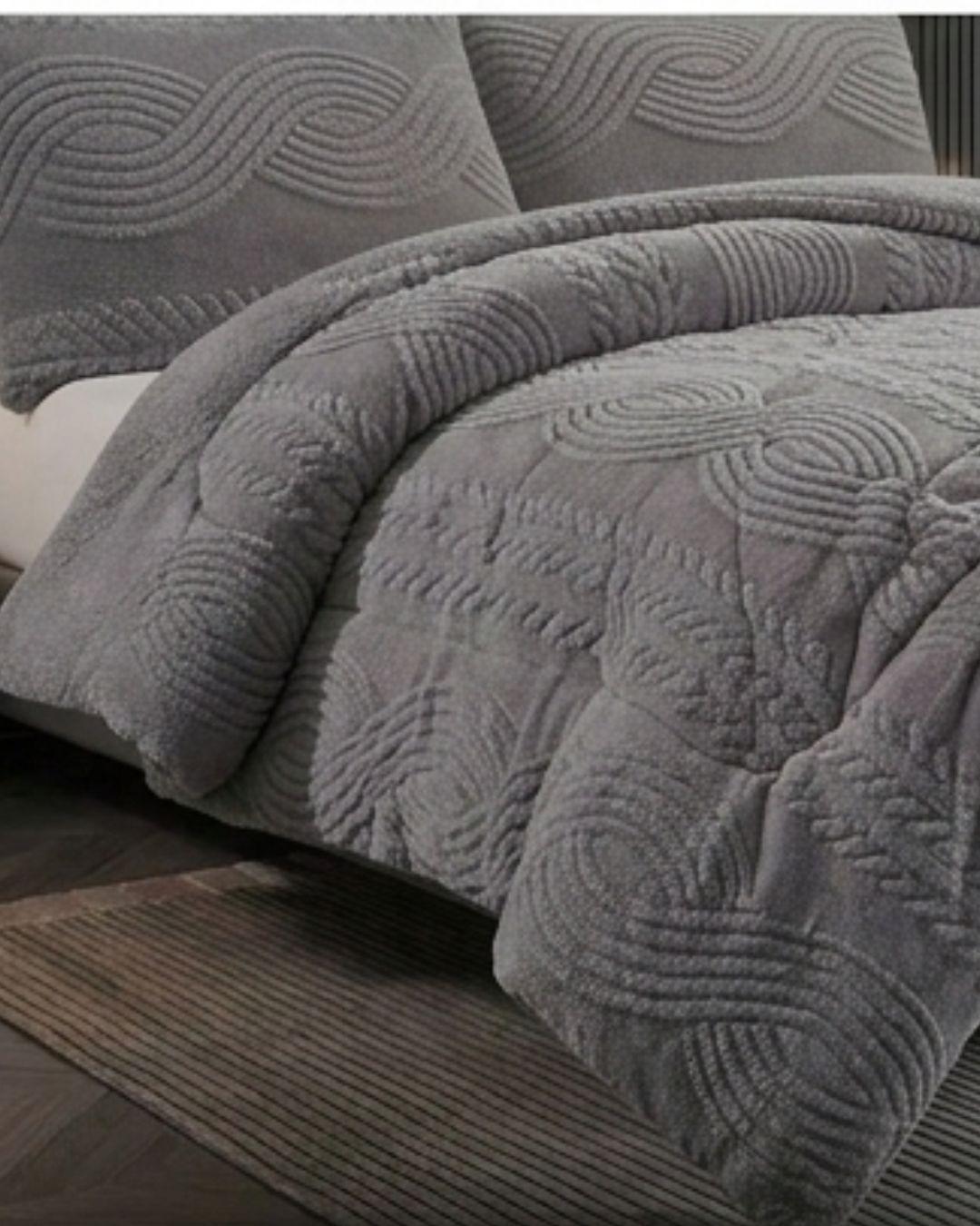 Cobertor Trenzado Premium - Elegancia y Confort Superior (2 Plazas) WM-3