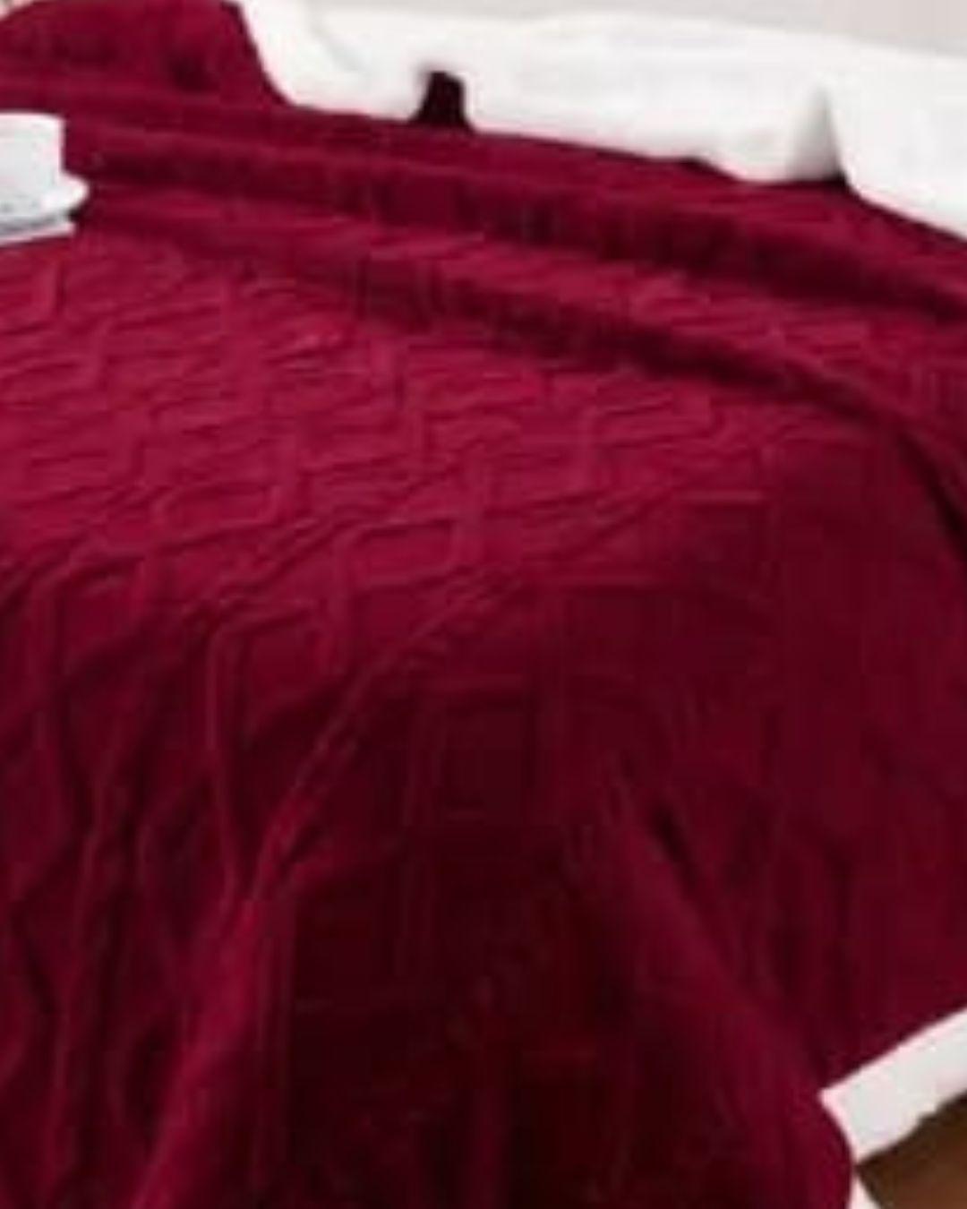 Frazada Con chiporro 1.5 Plazas Premium - 150 x 230 cm - Máximo Abrigo y Suavidad RS.-2