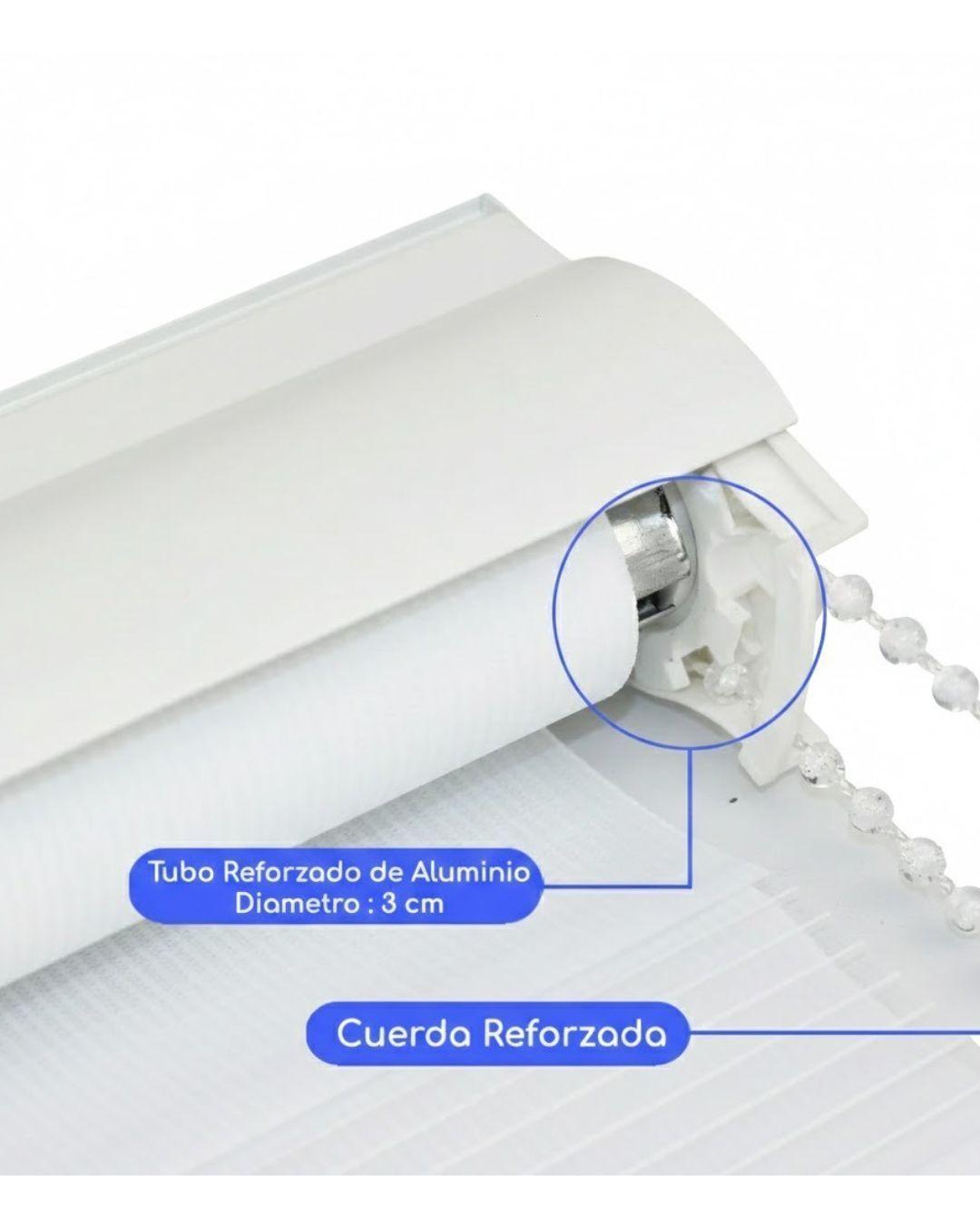 Cortina Roller Blackout Textil Premium - 120x 200 cm-TF-5