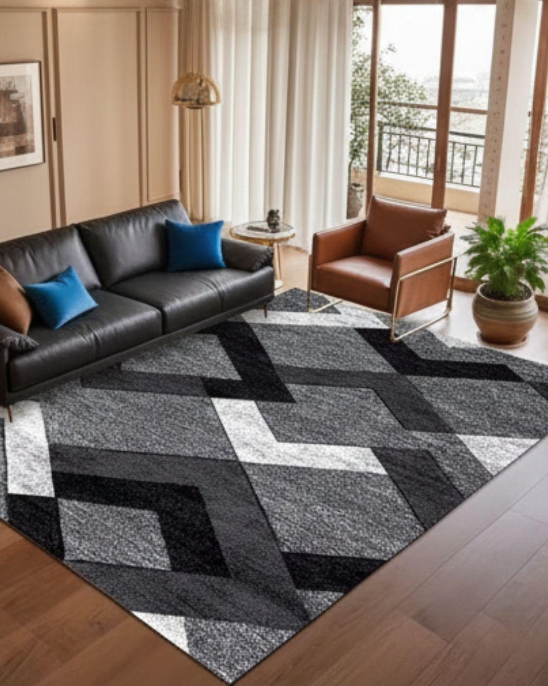 ALFOMBRA DISEÑO MODERNO 3D PARA TU LIVING-200X240.-CSM-3