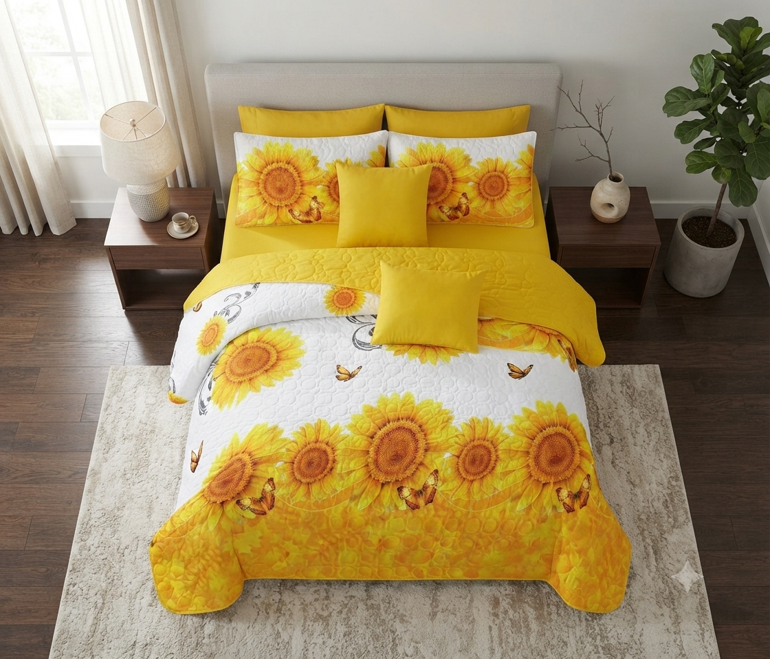 Cubrecama Quilt - Diseño Moderno. - 2Plazas TF-2