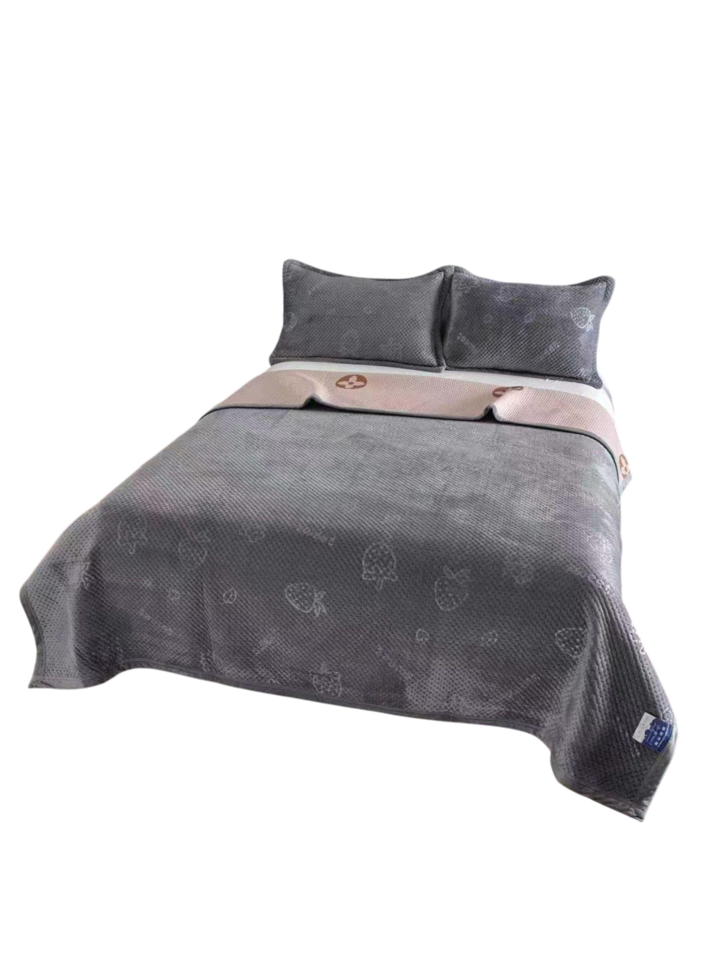 Cubrecama De Verano Reversible Plush Y Quilt 230x250 Cm TF-0