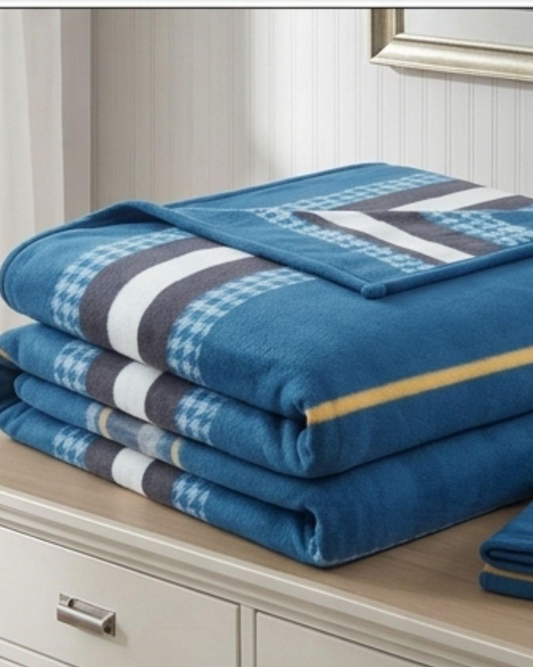 Sábanas de Polar Premium Con Diseño - Tamaño King FYA-4