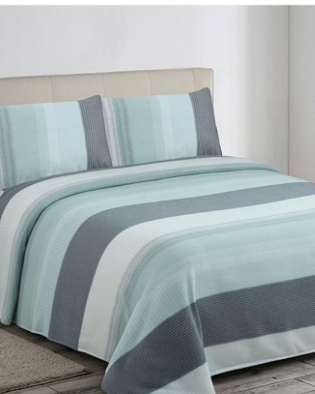 Sábanas de Polar Premium Con Diseño 2P - Suavidad Térmica y Confort Superior FYA.-3