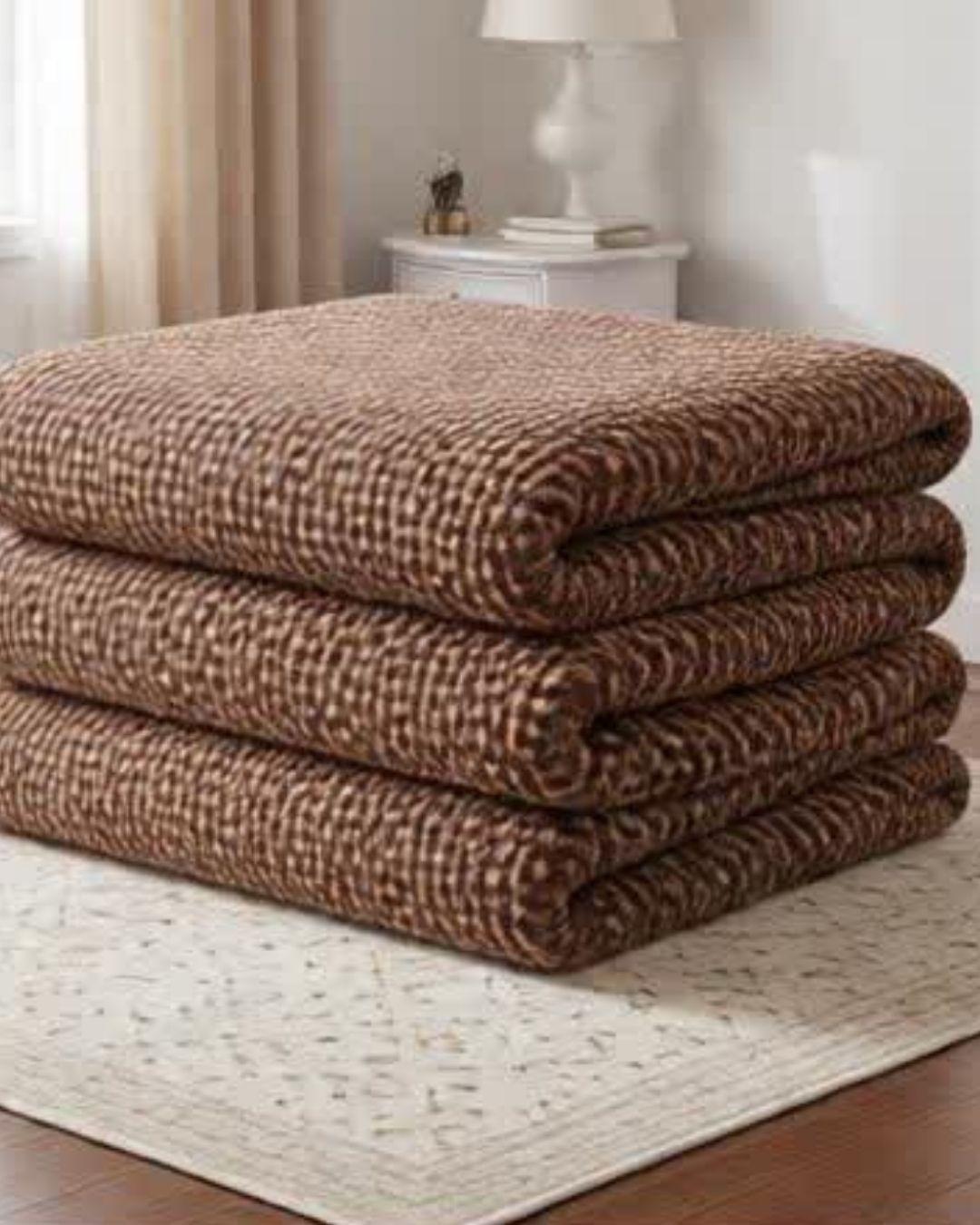 Cobertor de Invierno Premium - Diseño Peludo & Chiporro 2 Plazas TF-2