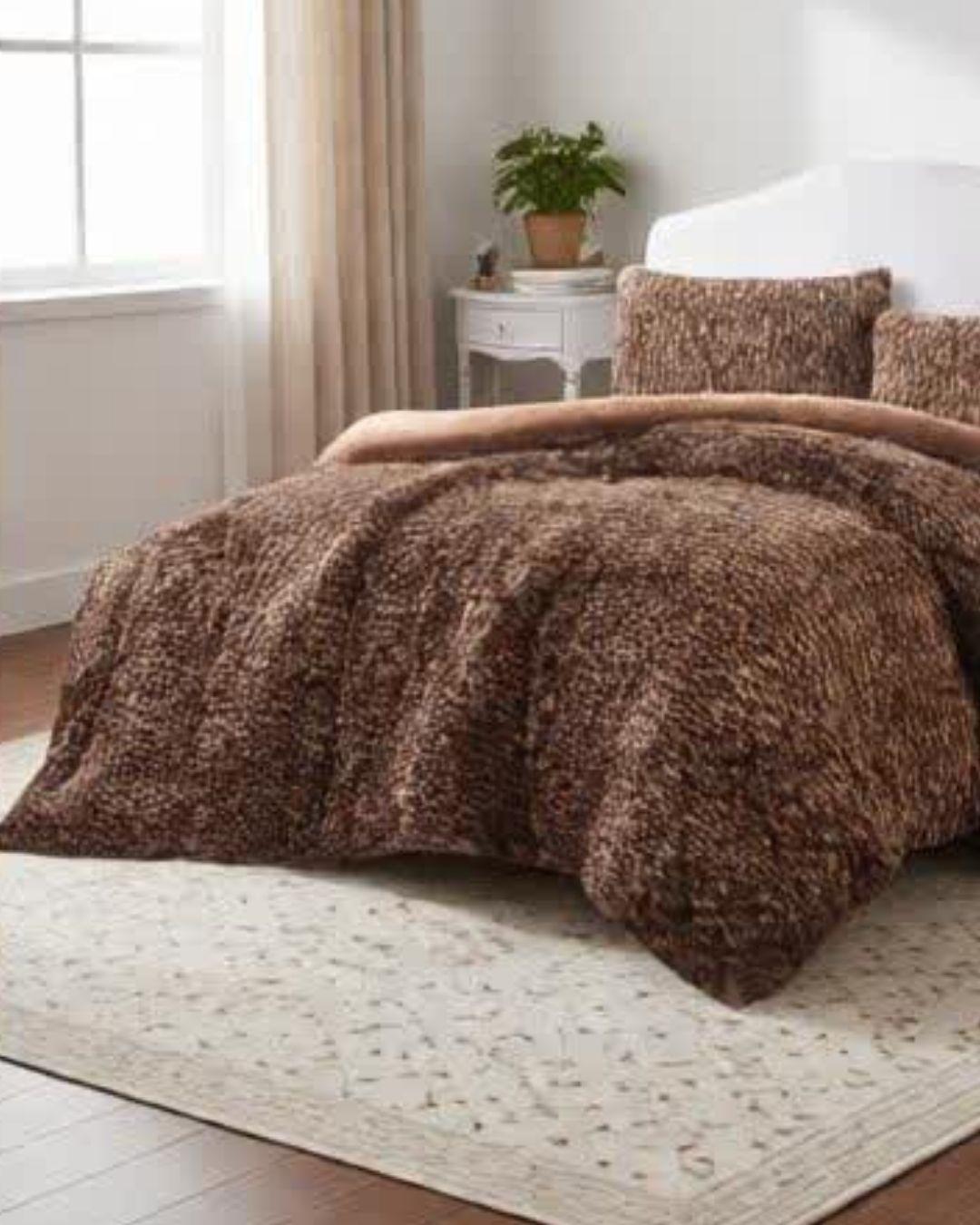 Cobertor de Invierno Premium - Diseño Peludo & Chiporro 2 Plazas TF-3