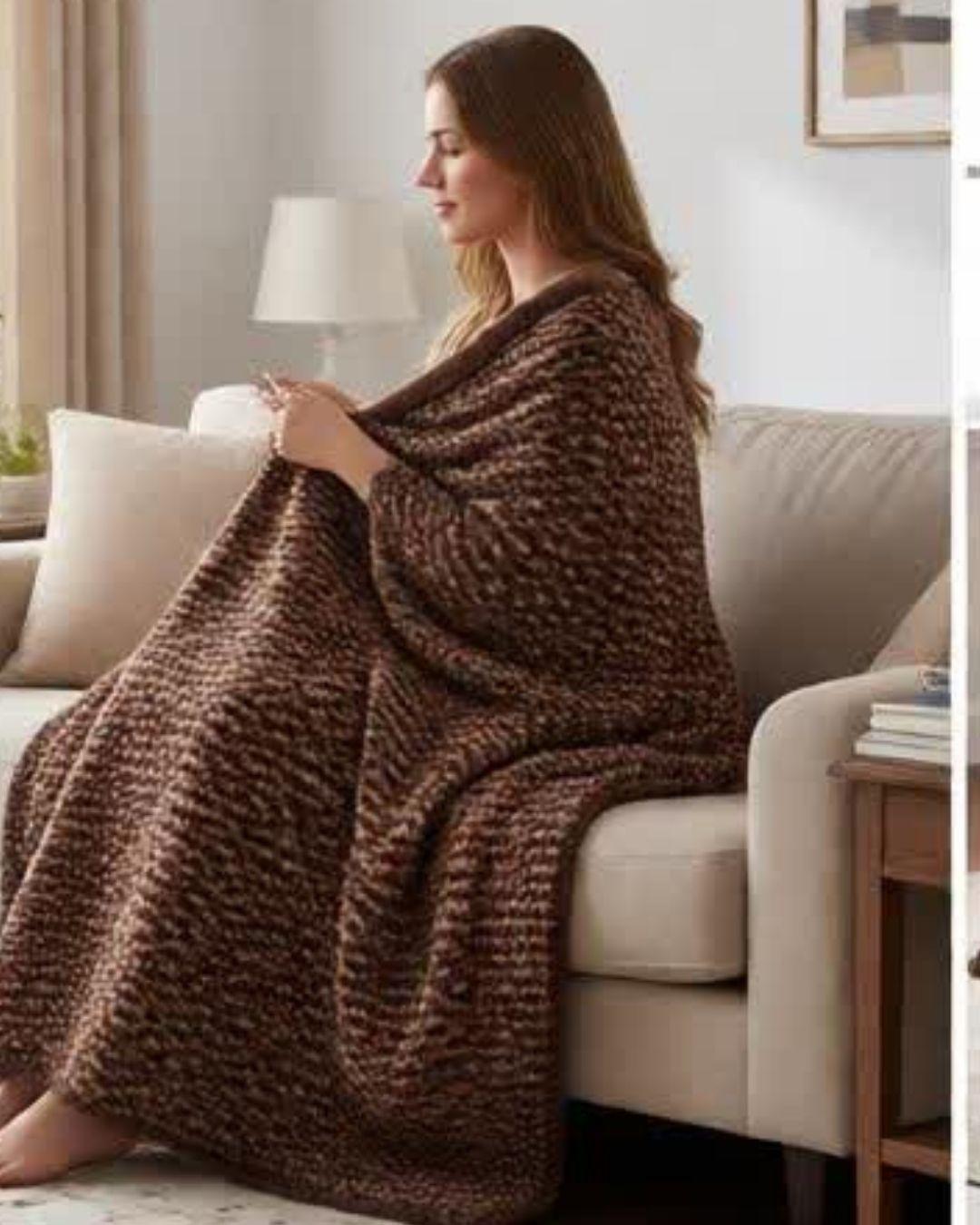 Cobertor de Invierno Premium - Diseño Peludo & Chiporro 2 Plazas TF-4