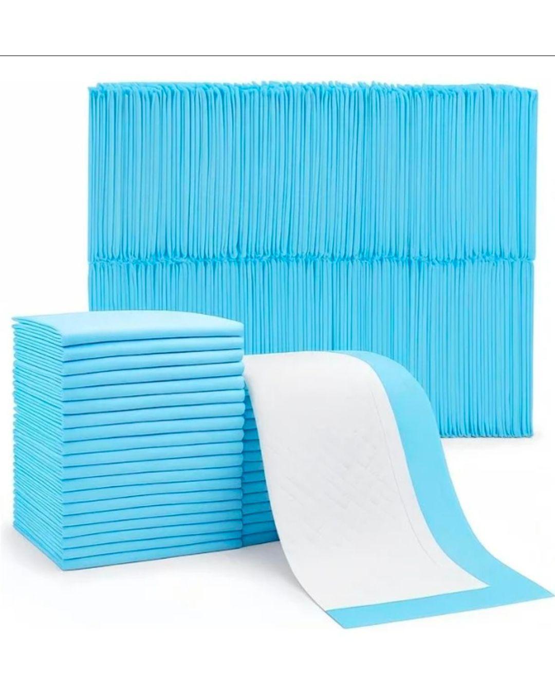 Pañales Absorbentes Desechables 60x90 cm 750ml – Protector Multiuso para Adultos, Mascotas y Camas-0