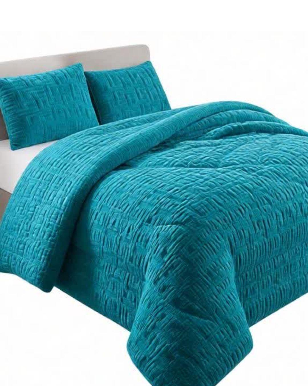 Cobertores de inverno texturizado con chiporro 2.PLAZAS-TF-4