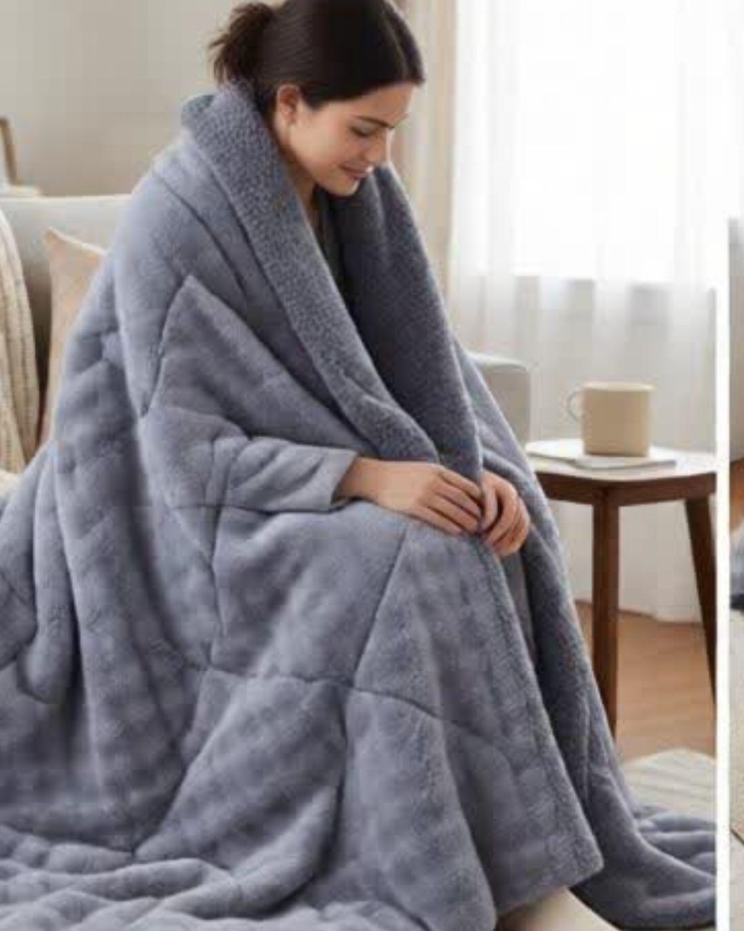 Cobertor de Invierno Premium - Piel de Conejo 2P TF-4