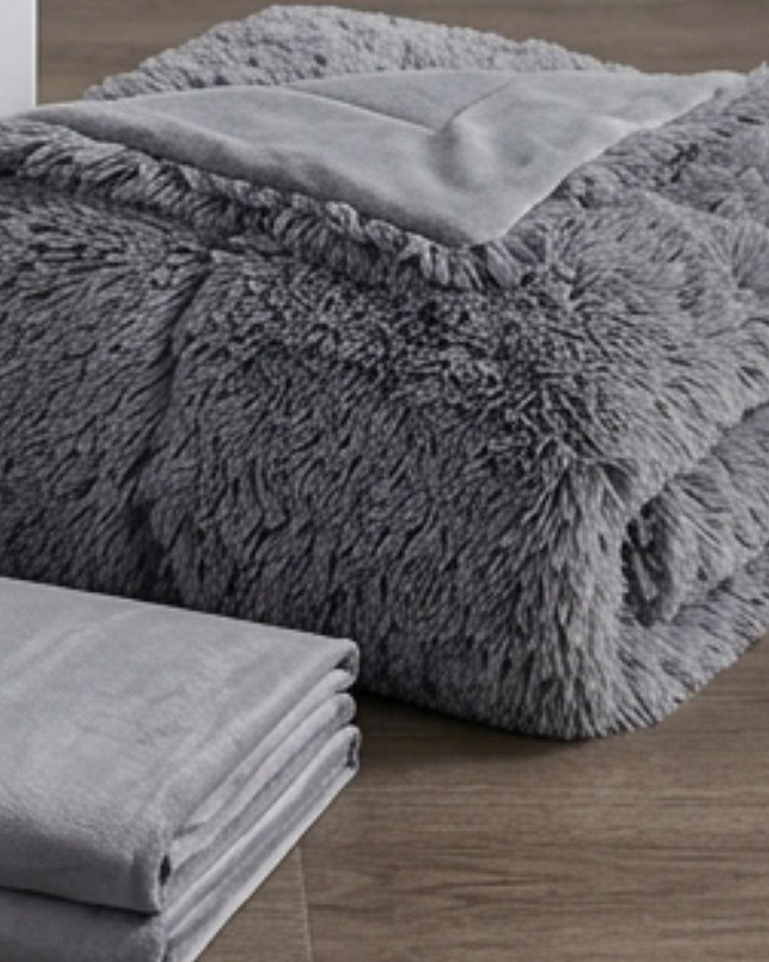 Cobertor de Invierno ultra solf peludo con Chiporro - king- TM.-4