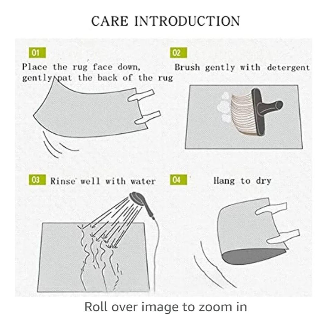 ALFOMBRA INFANTIL 120X160 DISEÑO UNICORNIO ARCOIRIS WYM-2