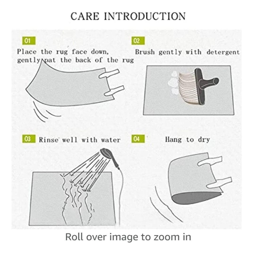 ALFOMBRA INFANTIL 120X160 DISEÑO UNICORNIO ARCOIRIS WYM-2