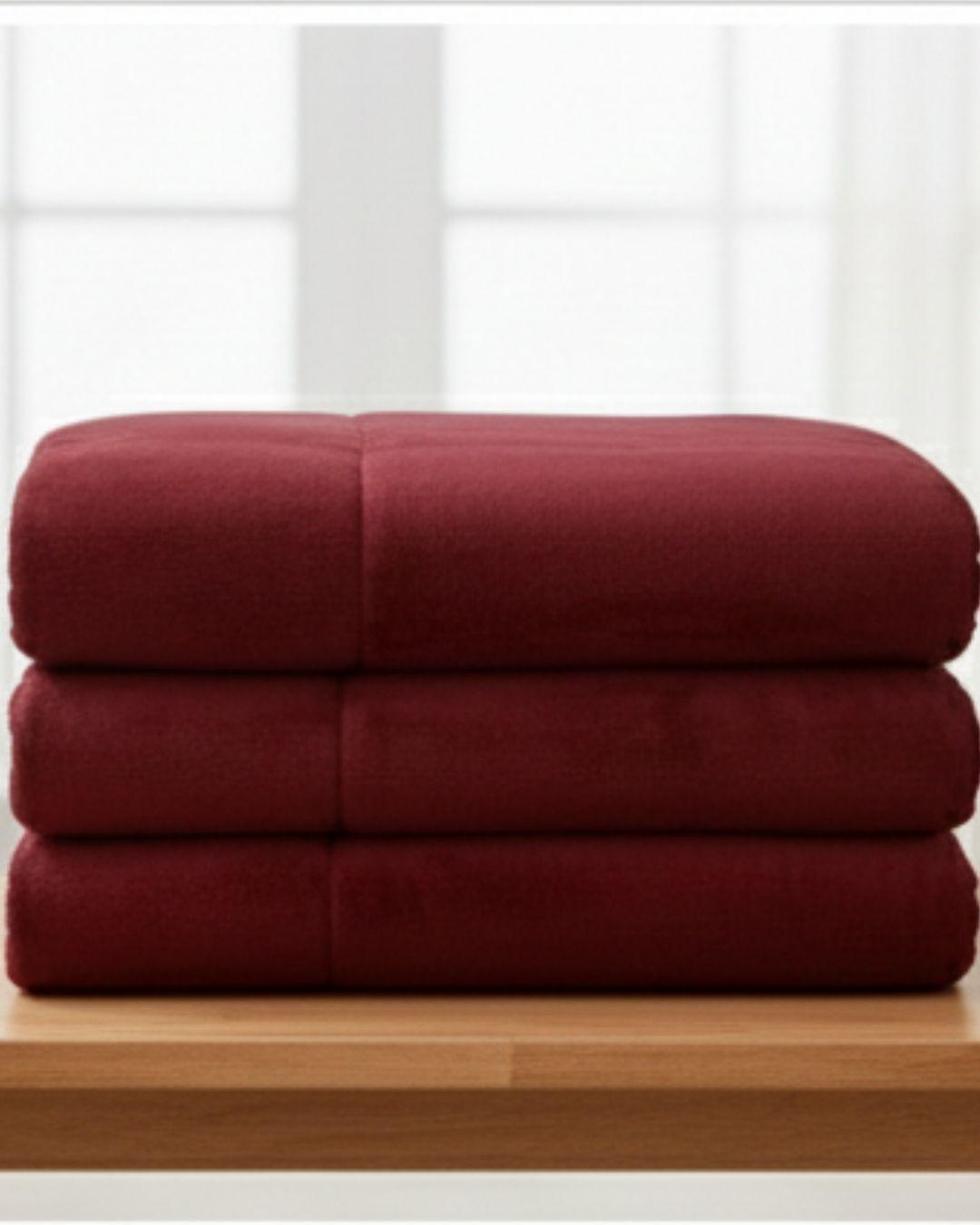 Cobertor Plush Con Chiporro 2 Plazas Extra Suave-Patrones/ROJO TF-3