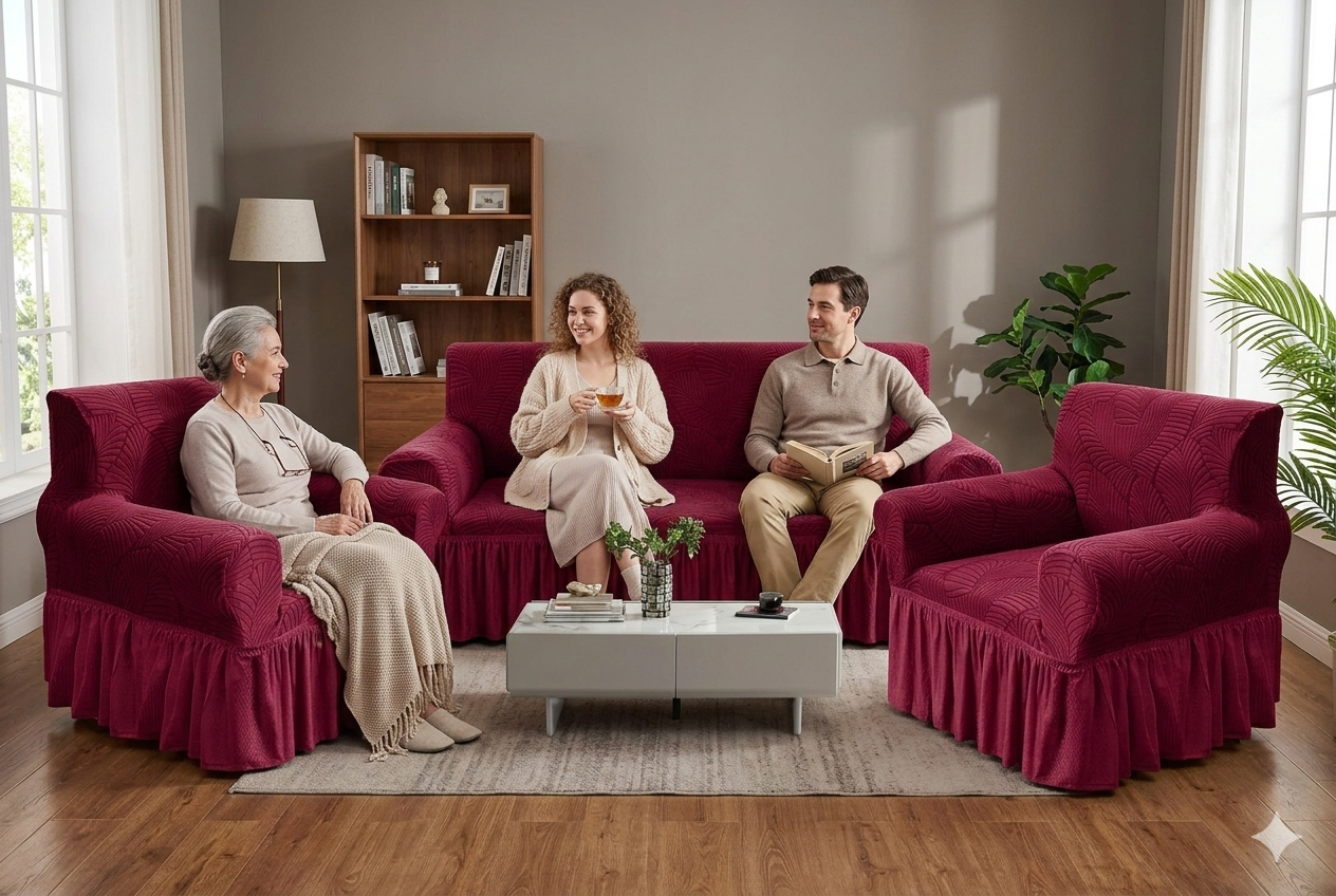 undas Premium 3-1-1 | Diseño Hojas con Velo Decorativo MP-2