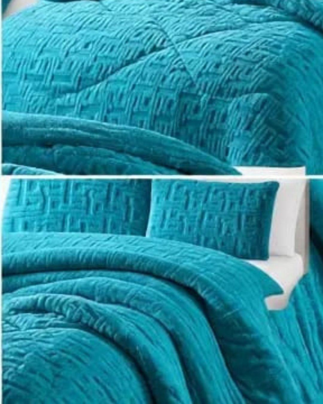 Cobertores elegantes de invierno texturizado con chiporro KING TF-2