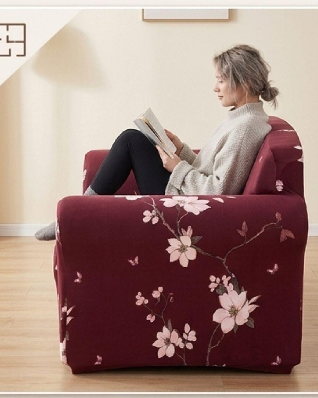 Funda Cubre Sillón 3 Cuerpos Premium 180x220cm - Diseño, Liso Elastizada RS.-2