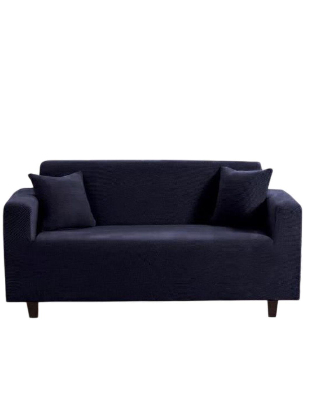 Funda Cubre Sillón 2 Cuerpos - Diseño Texturizado Cuadrillé RS.-0