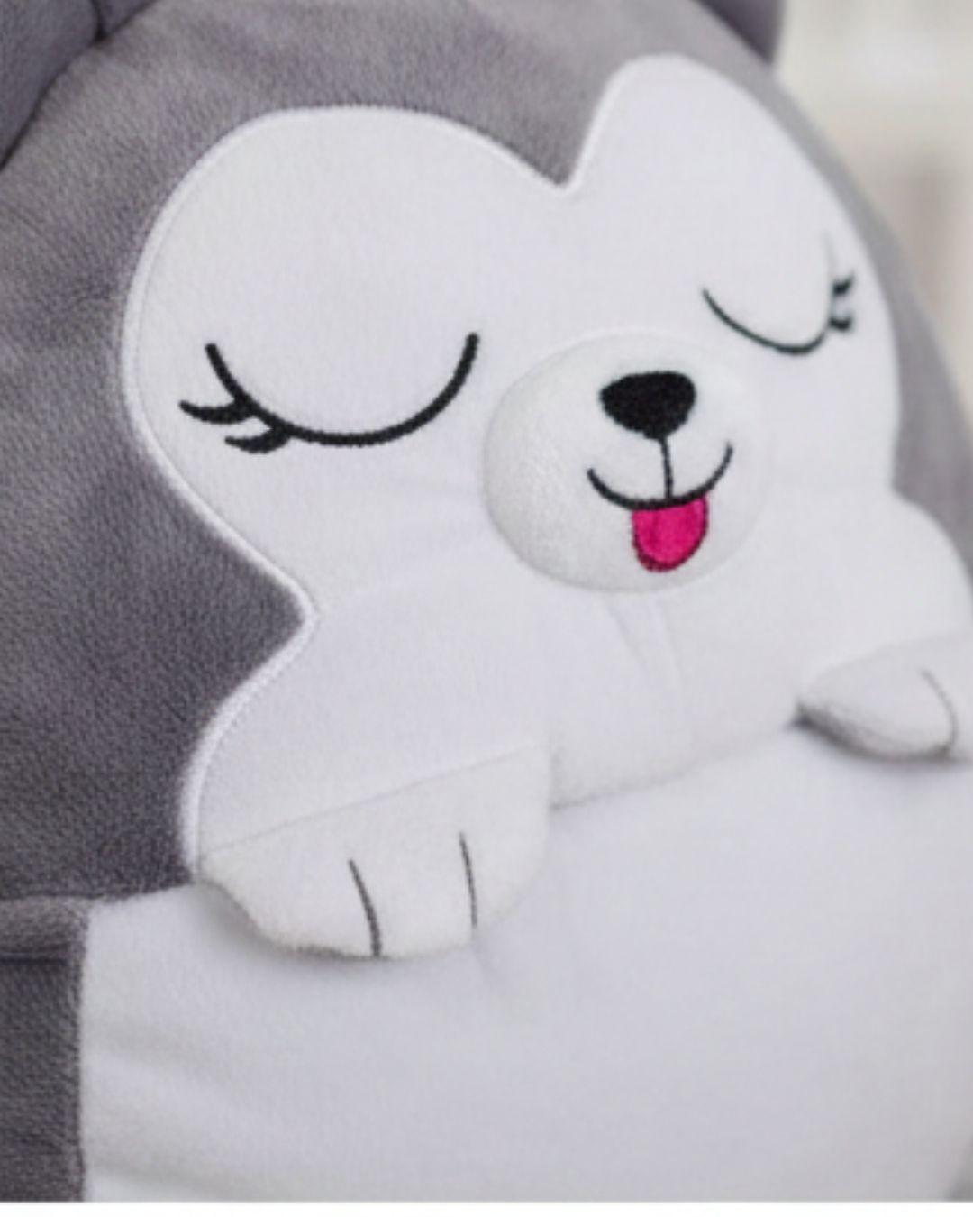 Saco Para Dormir Infantil-Cachorro Lobo Gris TF-1