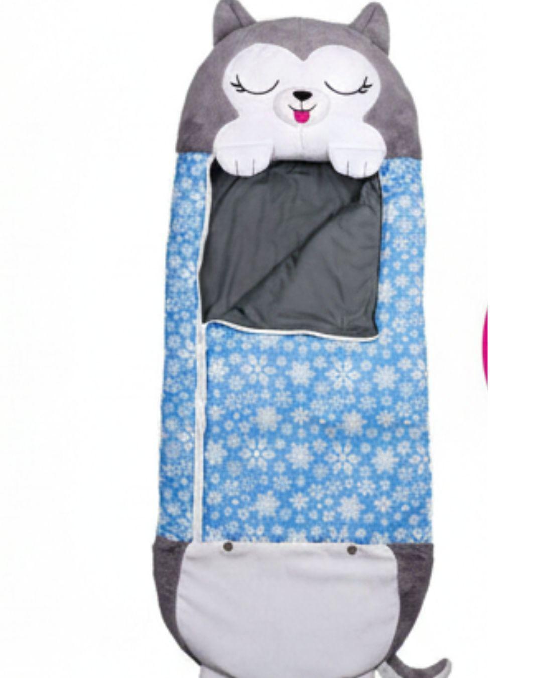 Saco Para Dormir Infantil-Cachorro Lobo Gris TF-2