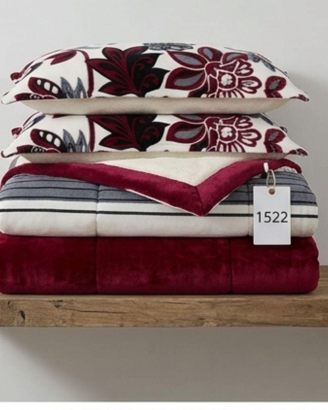 Cobertor de Invierno Premium. - Plush con Diseño King FYA-3