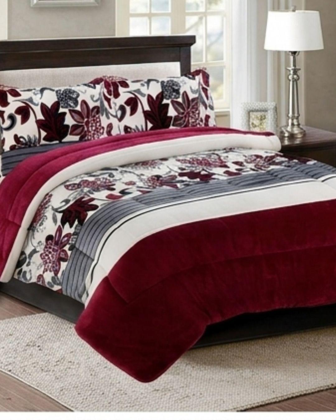 Cobertor de Invierno Premium. - Plush con Diseño King FYA-4