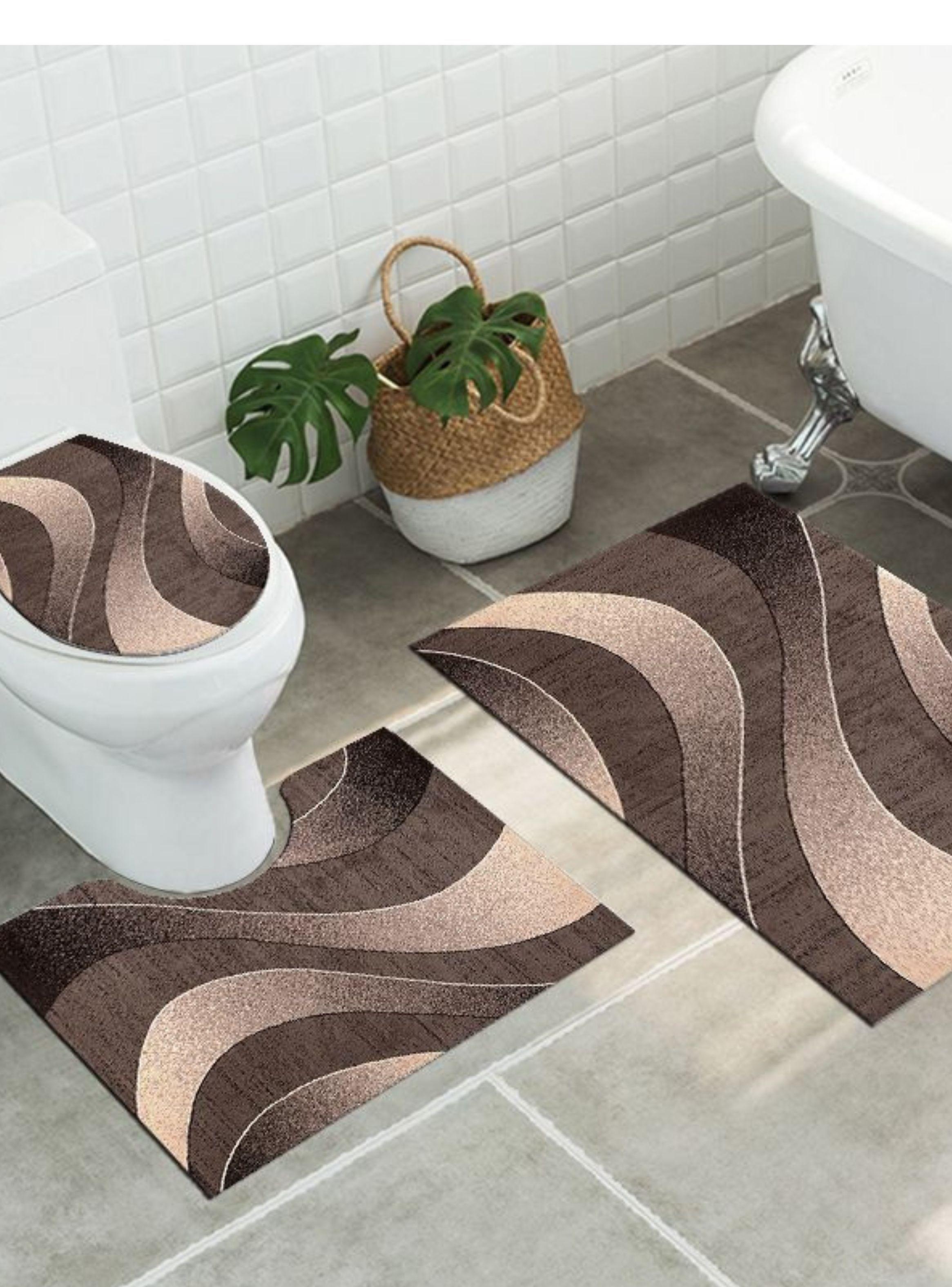 Set de Baño Premium 3D (3 Piezas) – Elegancia y Confort CSM-0