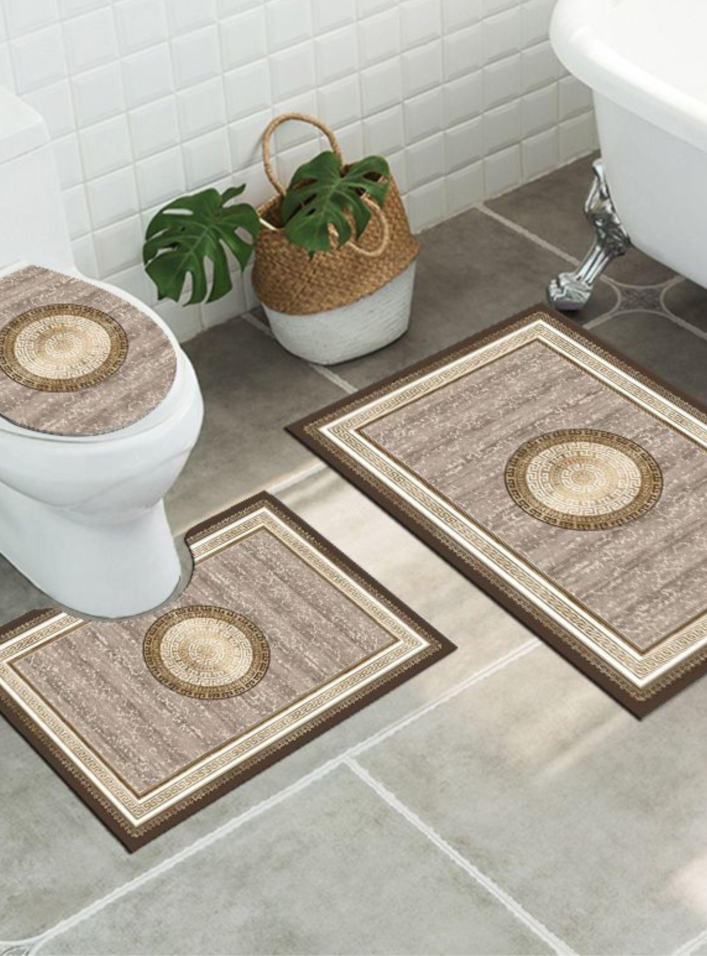 Set de Baño Premium 3D (3 Piezas) – Elegancia y Confort CSM-0