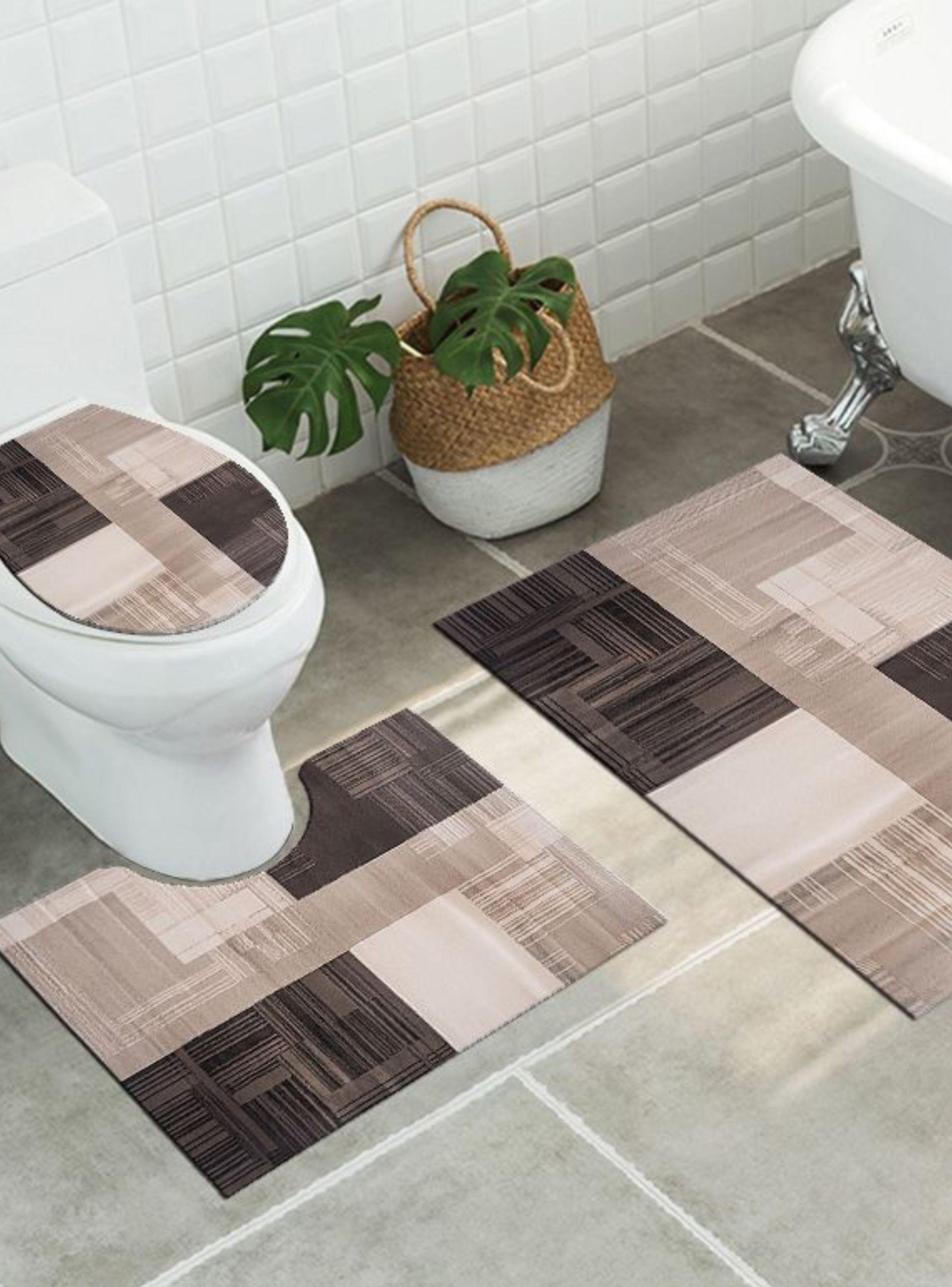 Set de Baño Premium 3D (3 Piezas) – Elegancia y Confort CSM-0