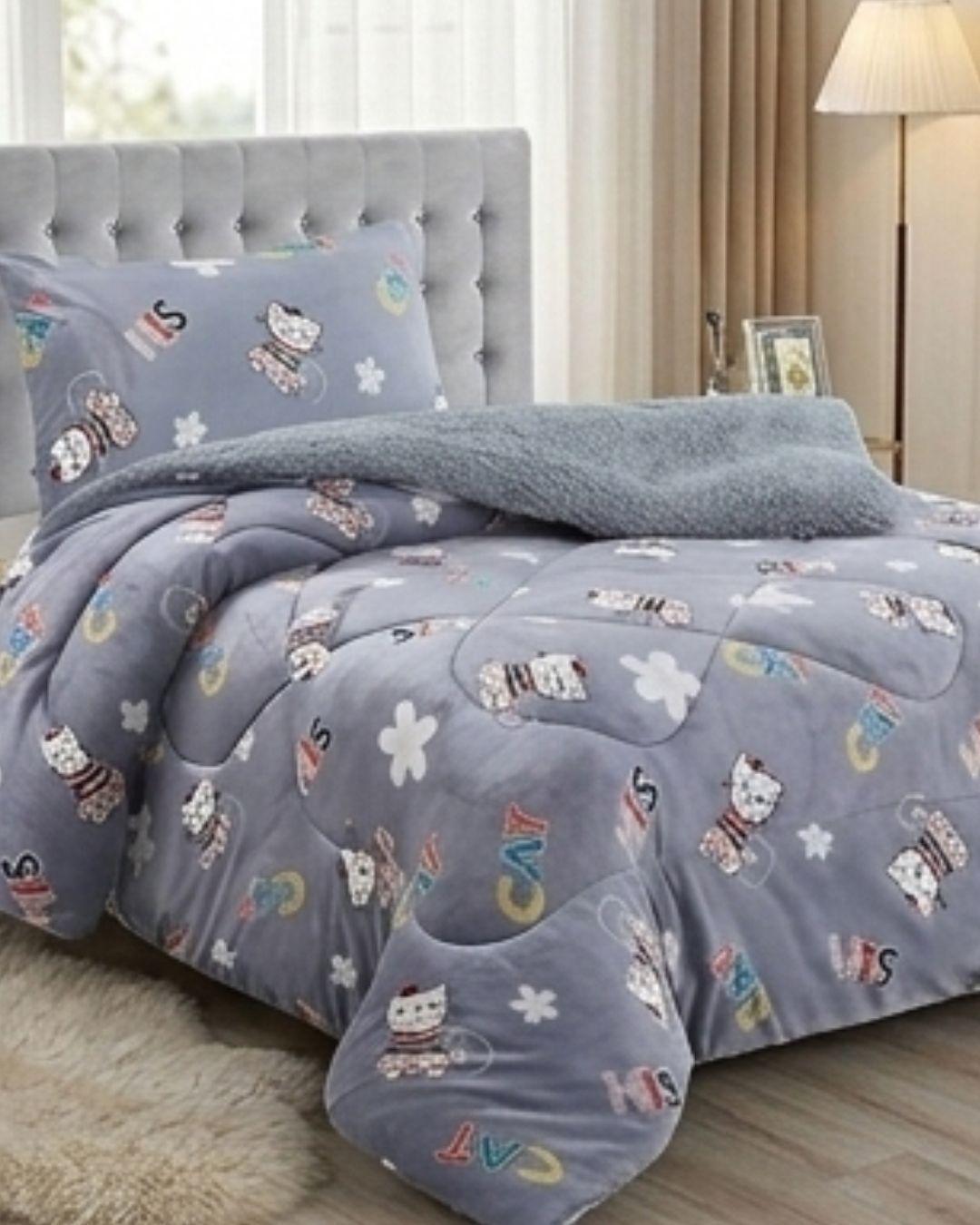 Cobertor de Invierno Premium PLUSH - Chiporro, Diseño(1.5 Plazas) GSOL-3