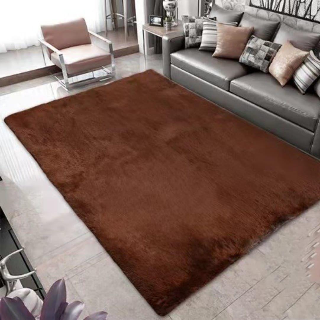 ALFOMBRA PELUDITA 200x240 CAFE-0