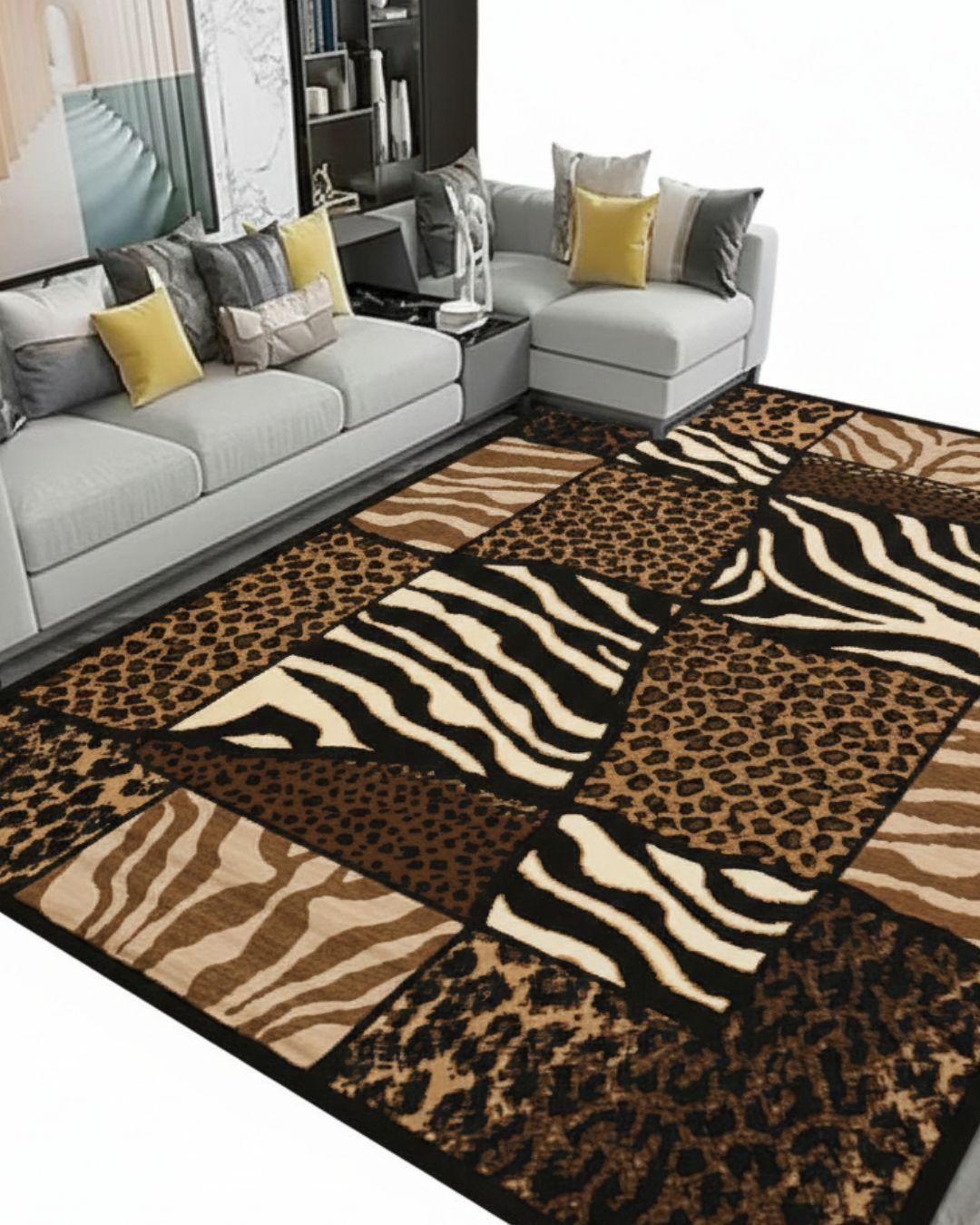 ALFOMBRAS 3D DISEÑO MODERNO ANTIDESLIZANTE 200x240 PARA TU HOGAR.WYM-3