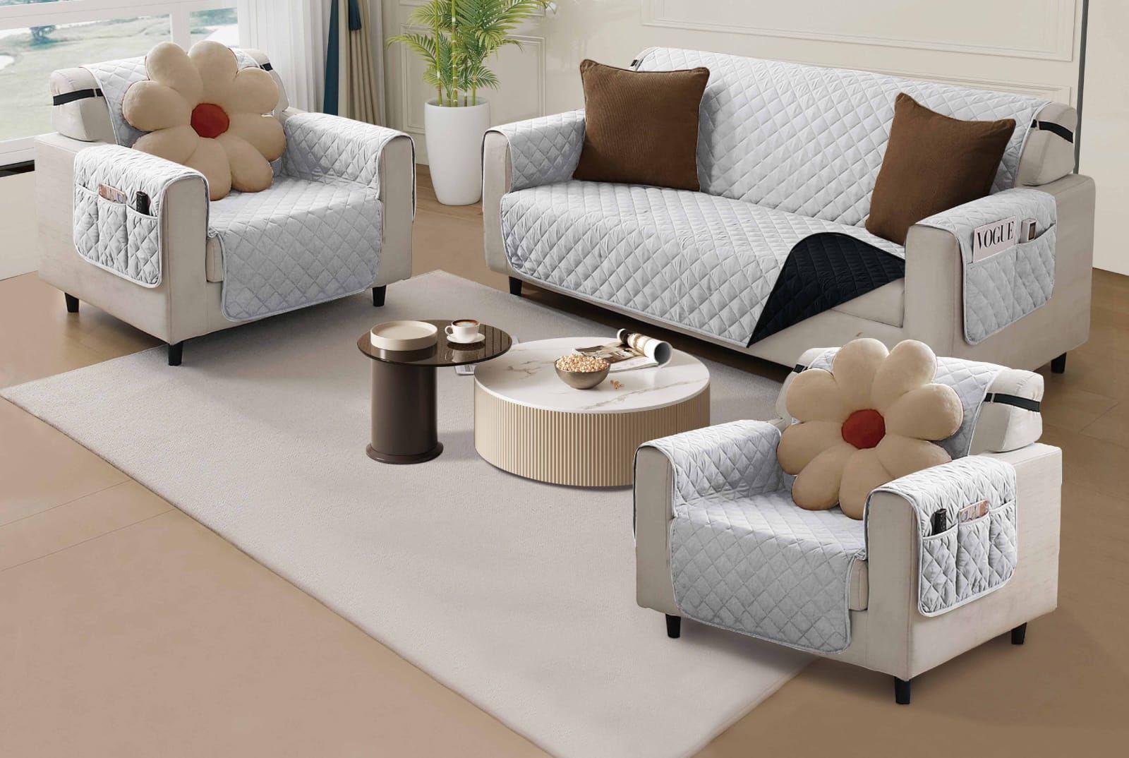 Fundas Cubre Sillón Reversibles (3+1+1) MP-2