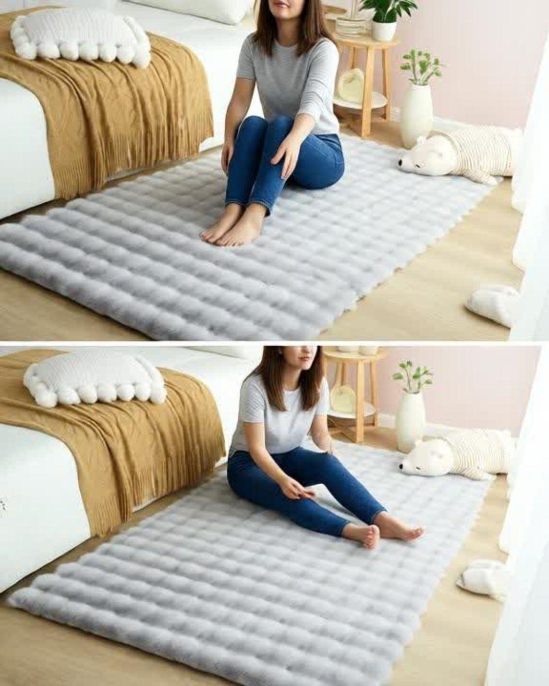 Alfombra de Piel de Cordero Lujo y Confort-TF.-2