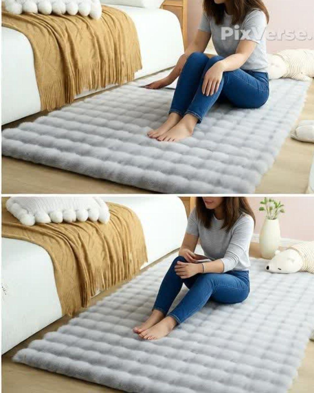 Alfombra de Piel de Cordero Lujo y Confort-TF.-3