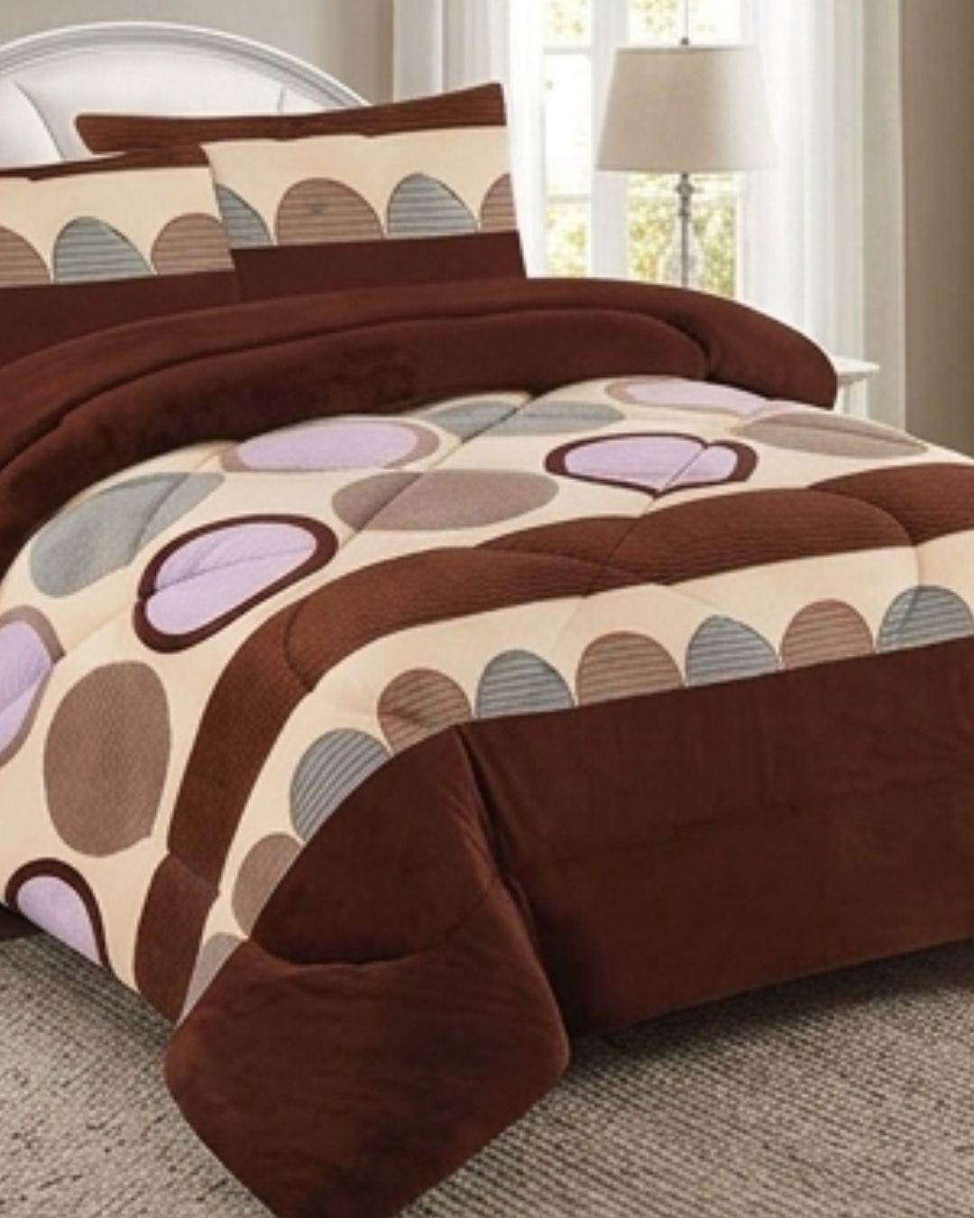 Cobertor de Polar con Chiporro - 2 Plazas Con Diseños (Extra Grande) WM.-3