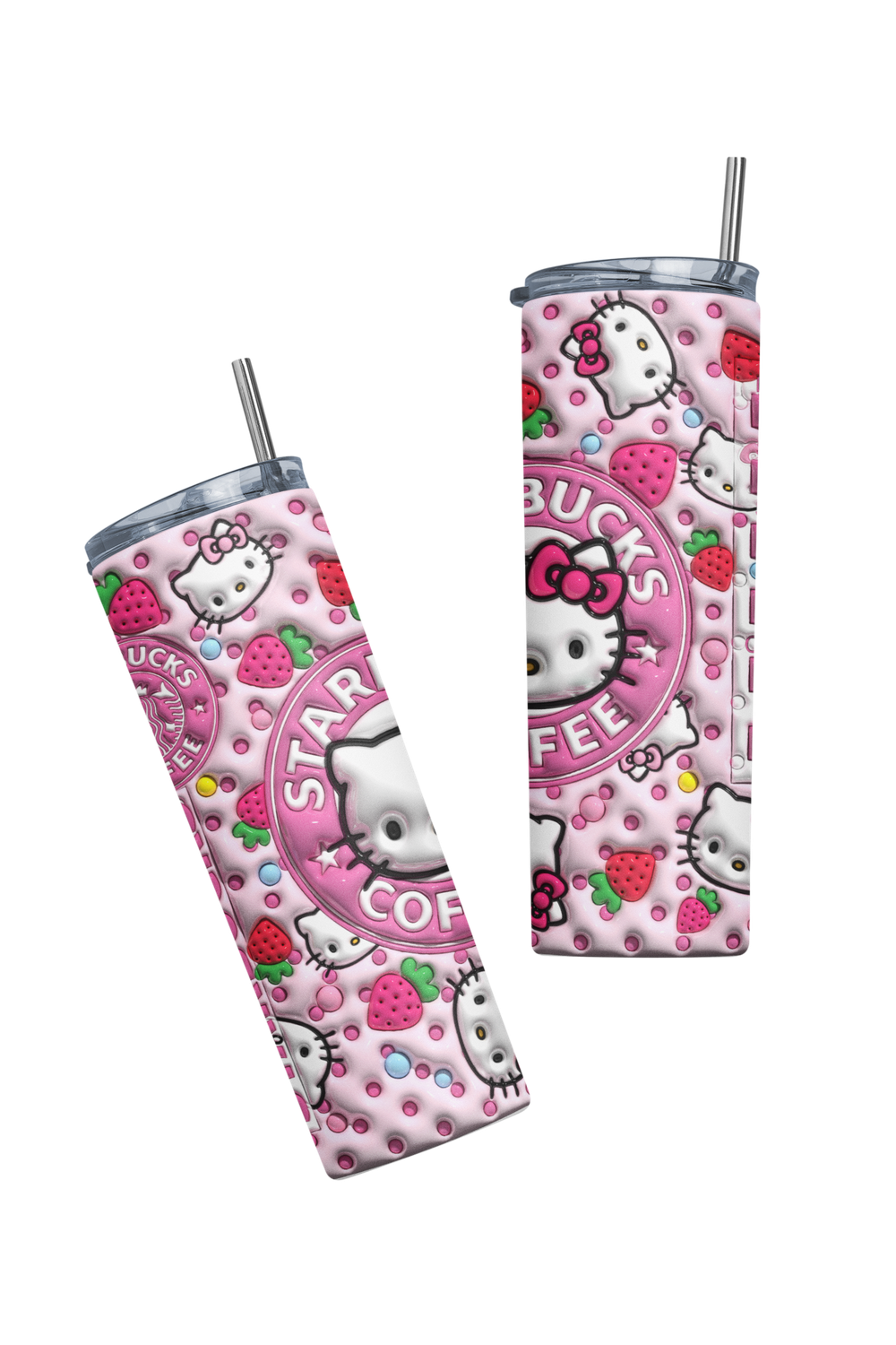 Termo Botella térmica Tumbler Hello Kitty Coffee-2