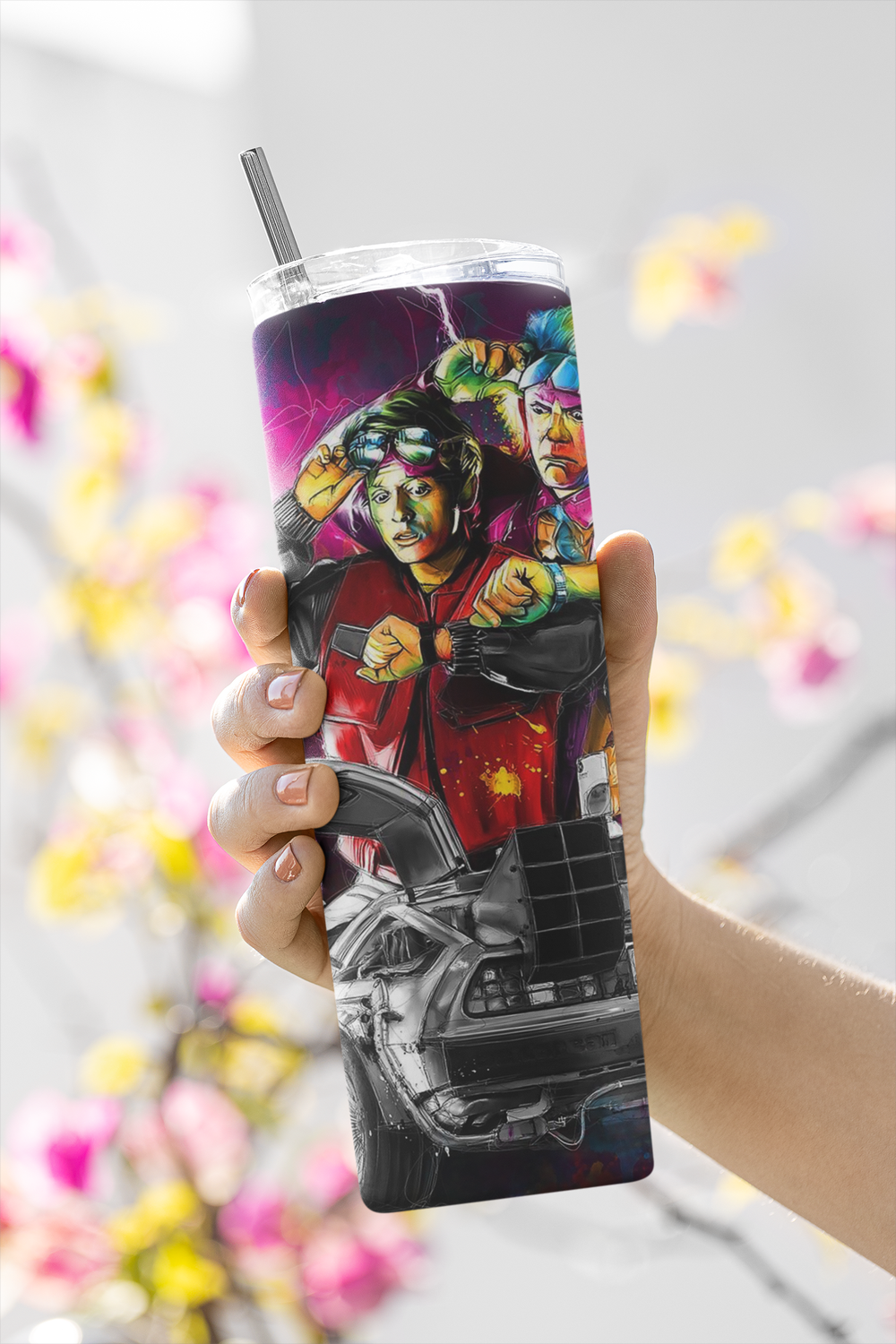 Termo Botella Térmica Volver Al Futuro Pelicula DeLorean-4