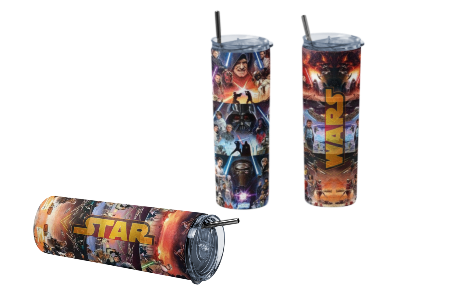 Termo Botella Termica Star Wars Galaxias Mug-1