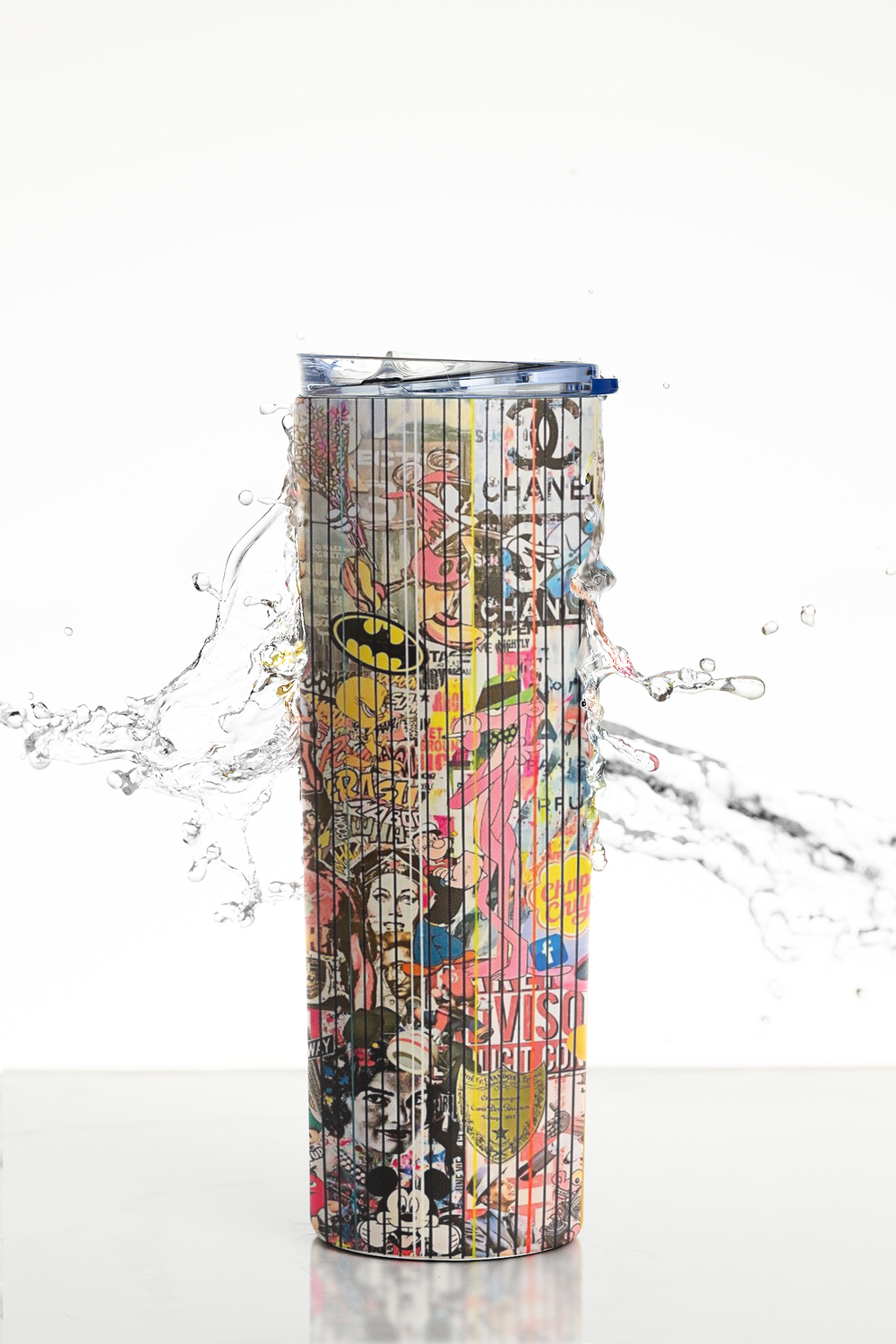 Termo Botella Térmica Dibujo Animado Retro-4