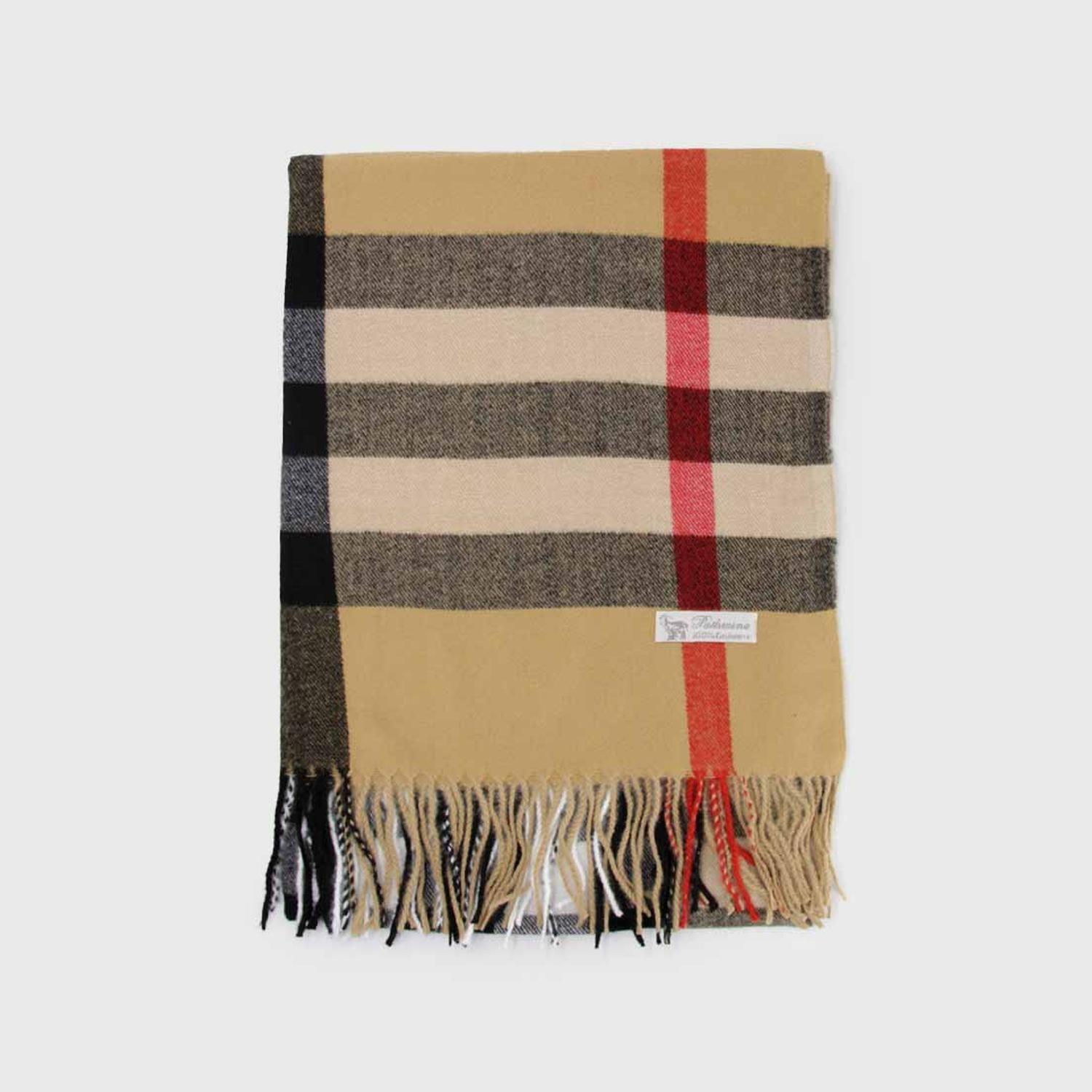 Bufanda Pañuelo Cashmere Escocesa-4