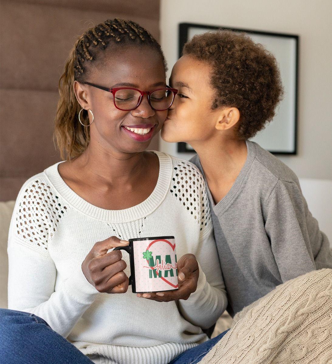 Taza Magica Feliz Dia De Mamá, Corazón-4